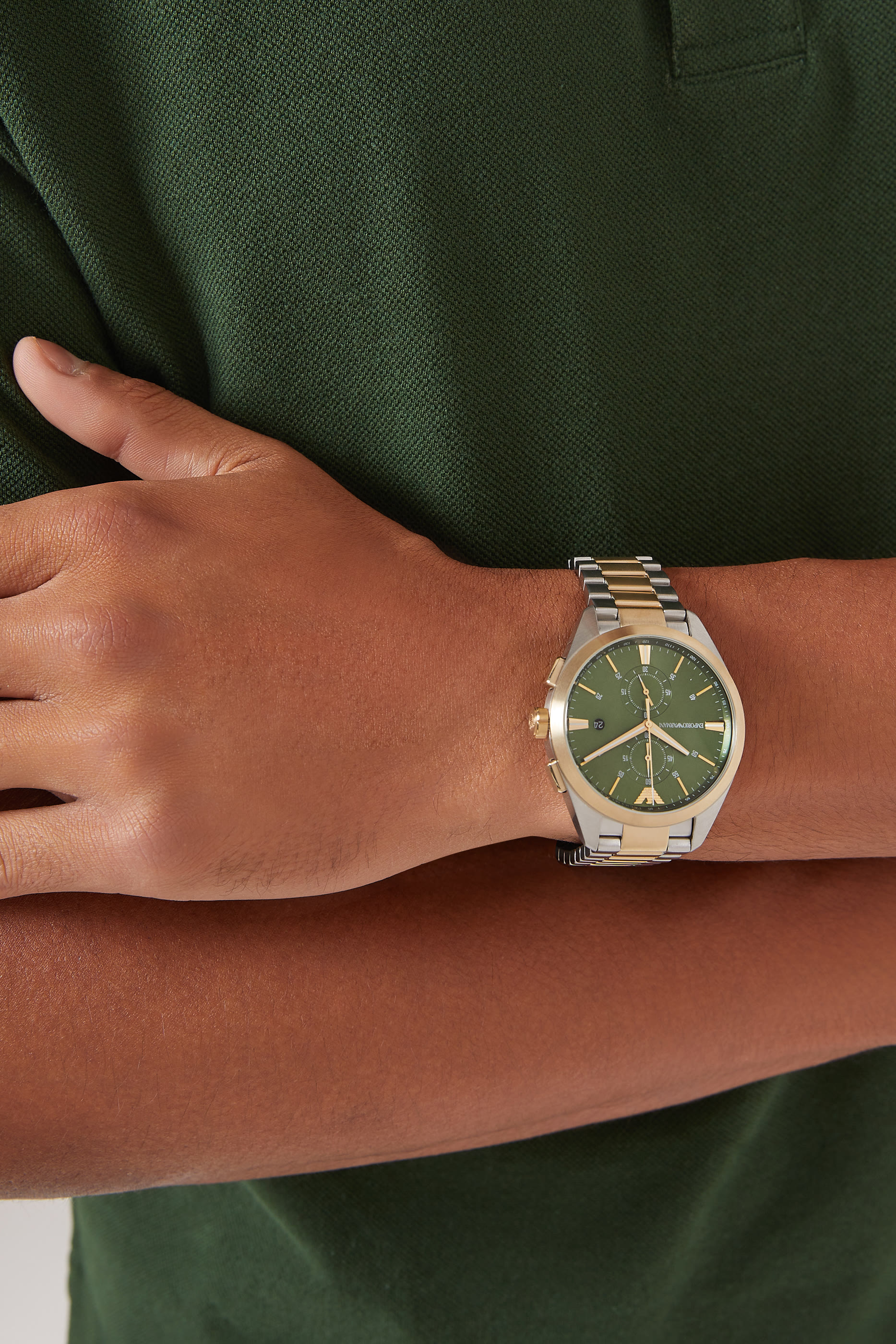 ساعة كلاوديو ستانليس ستيل 43 مم