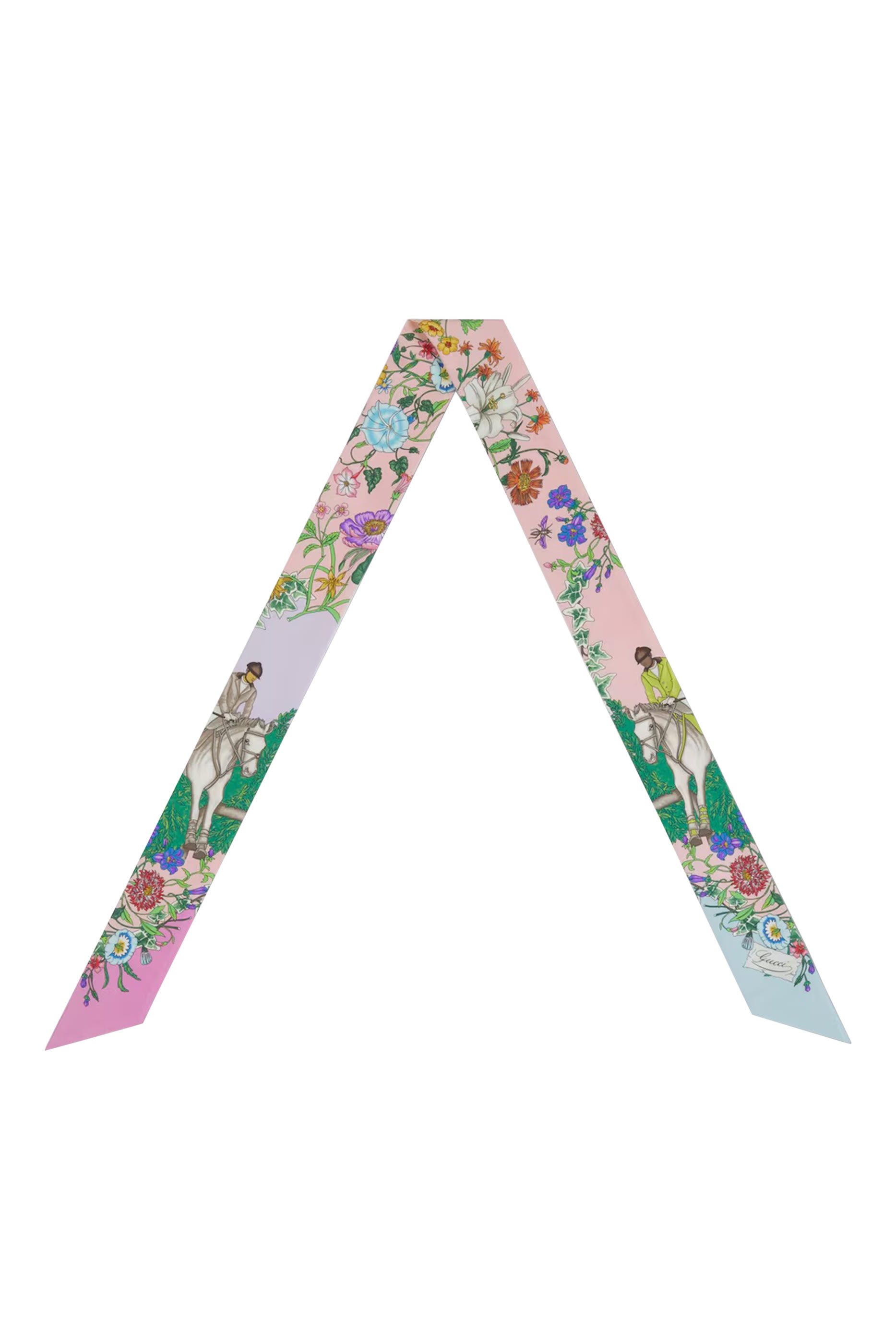 ربطة عنق بطبعات حرير تويل