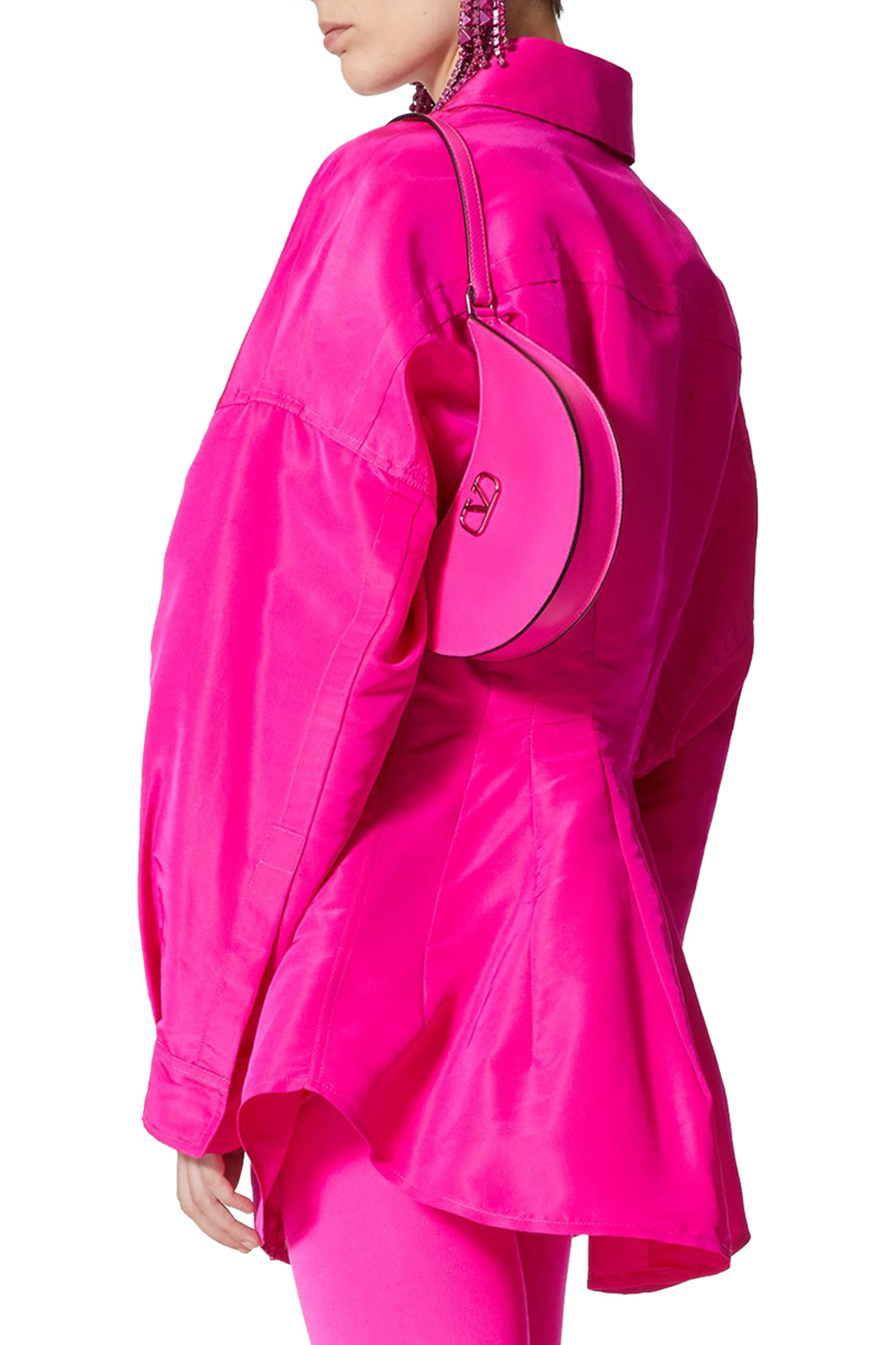 حقيبة هوبو فالنتينو جارافاني صغيرة بشعار V