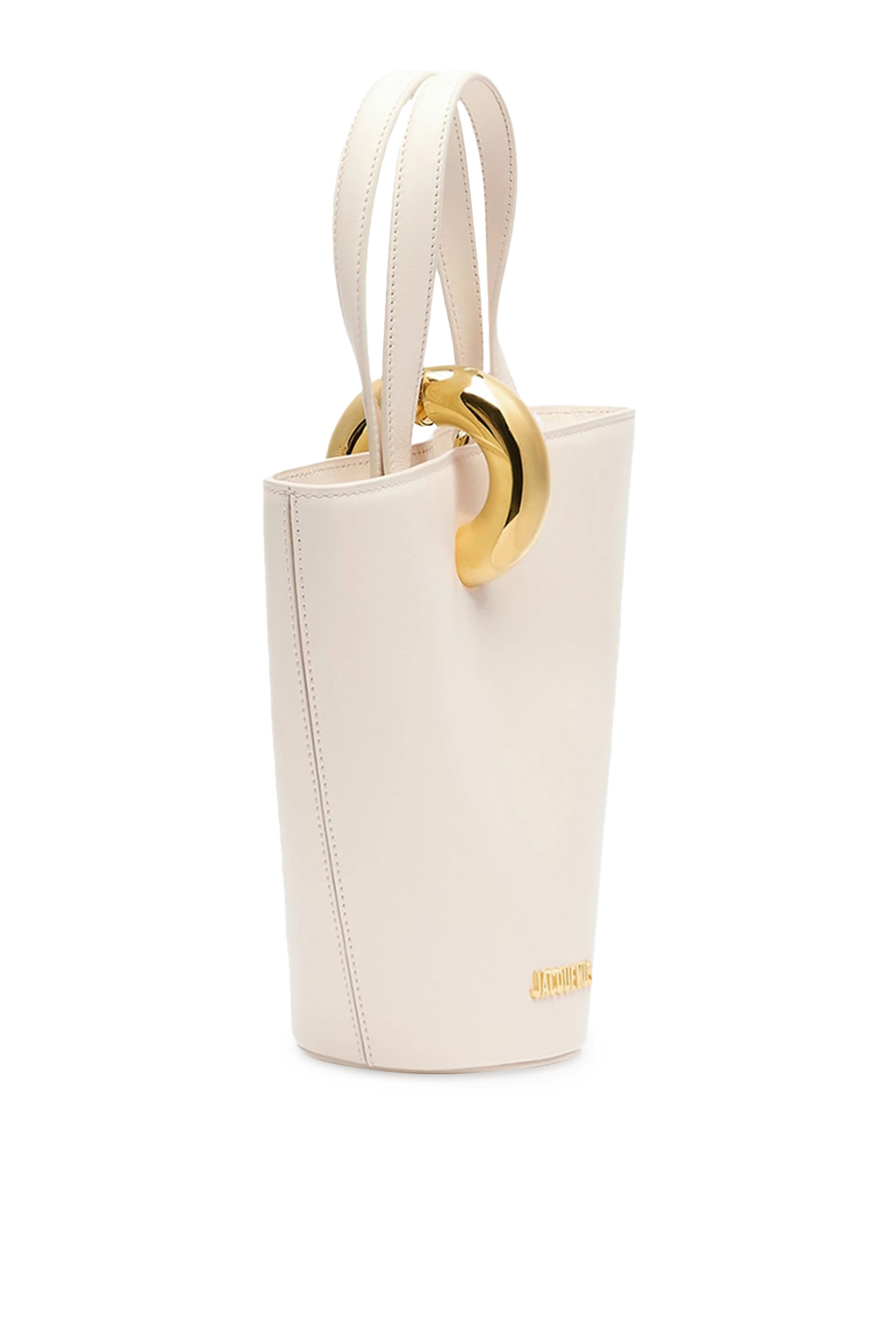 حقيبة باكيت لو بوتيت بامبولا صغيرة جلد