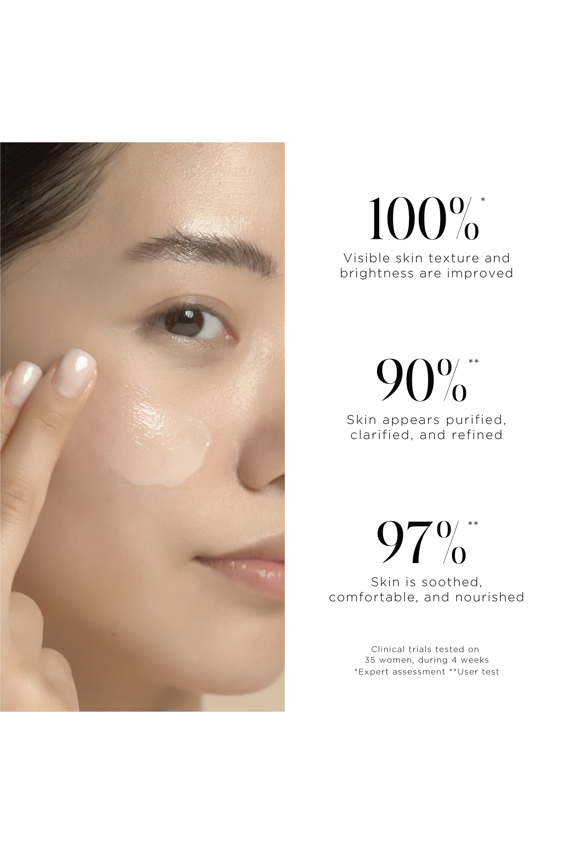 عبوة إعادة ملء غسول لترطيب البشرة وتقشيرها