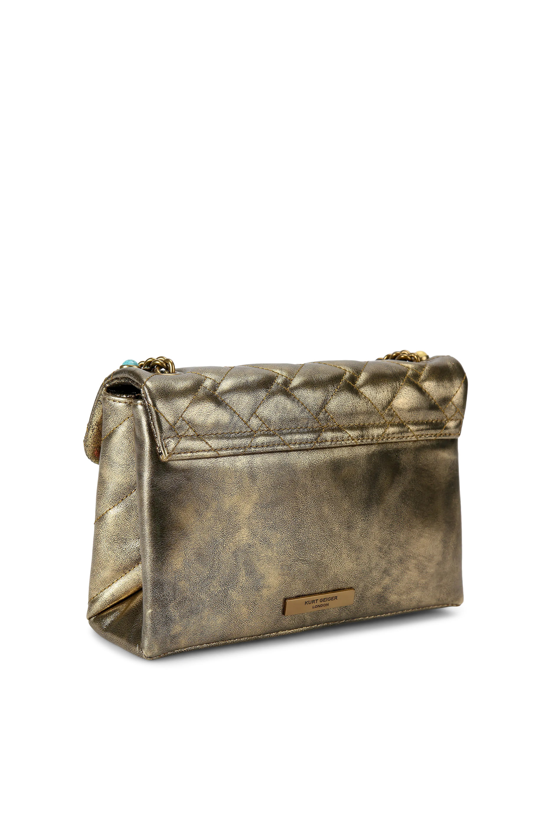 حقيبة كنسنغتون متوسطة مزينة بحلي