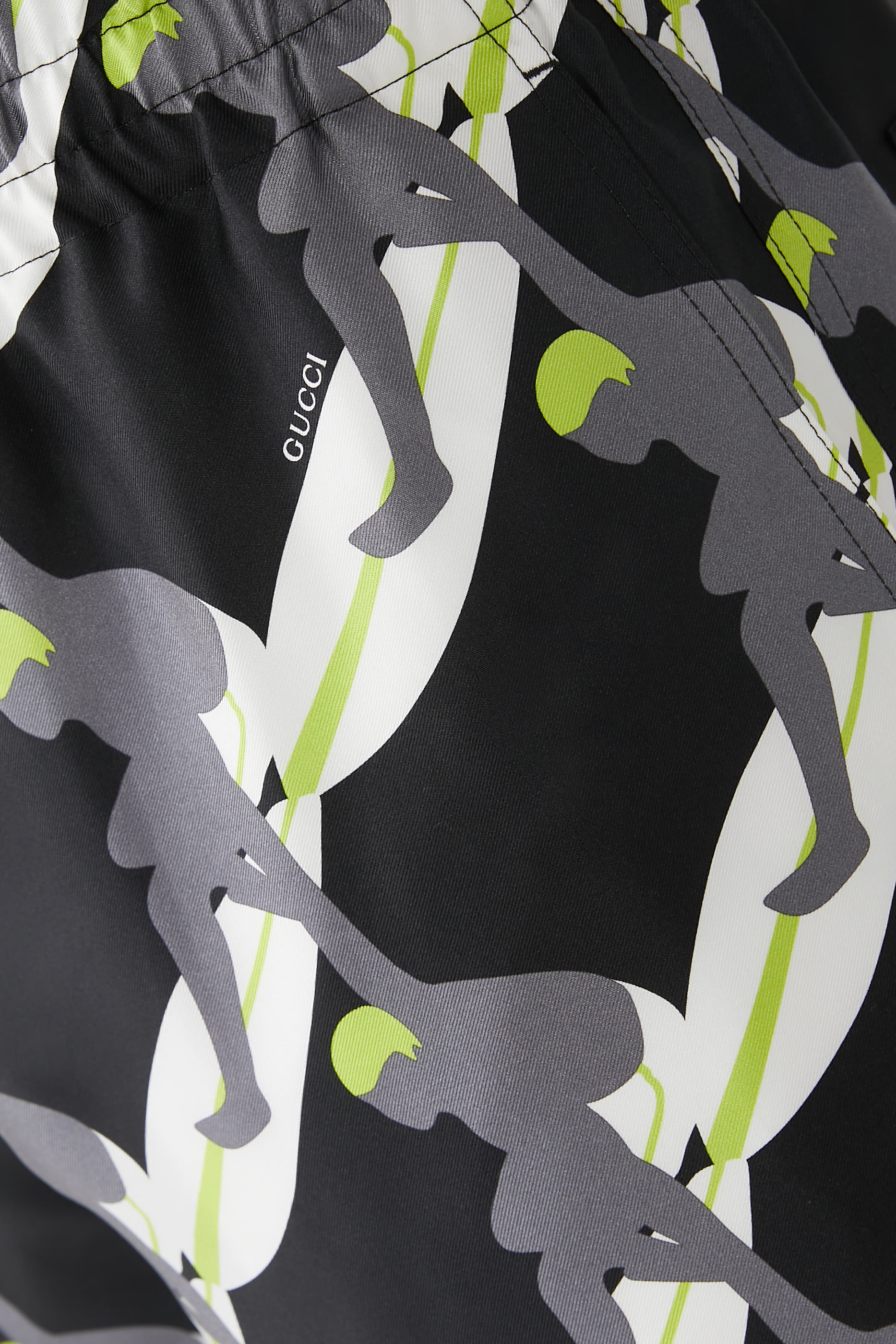 شورت بطبعات حرير تويل