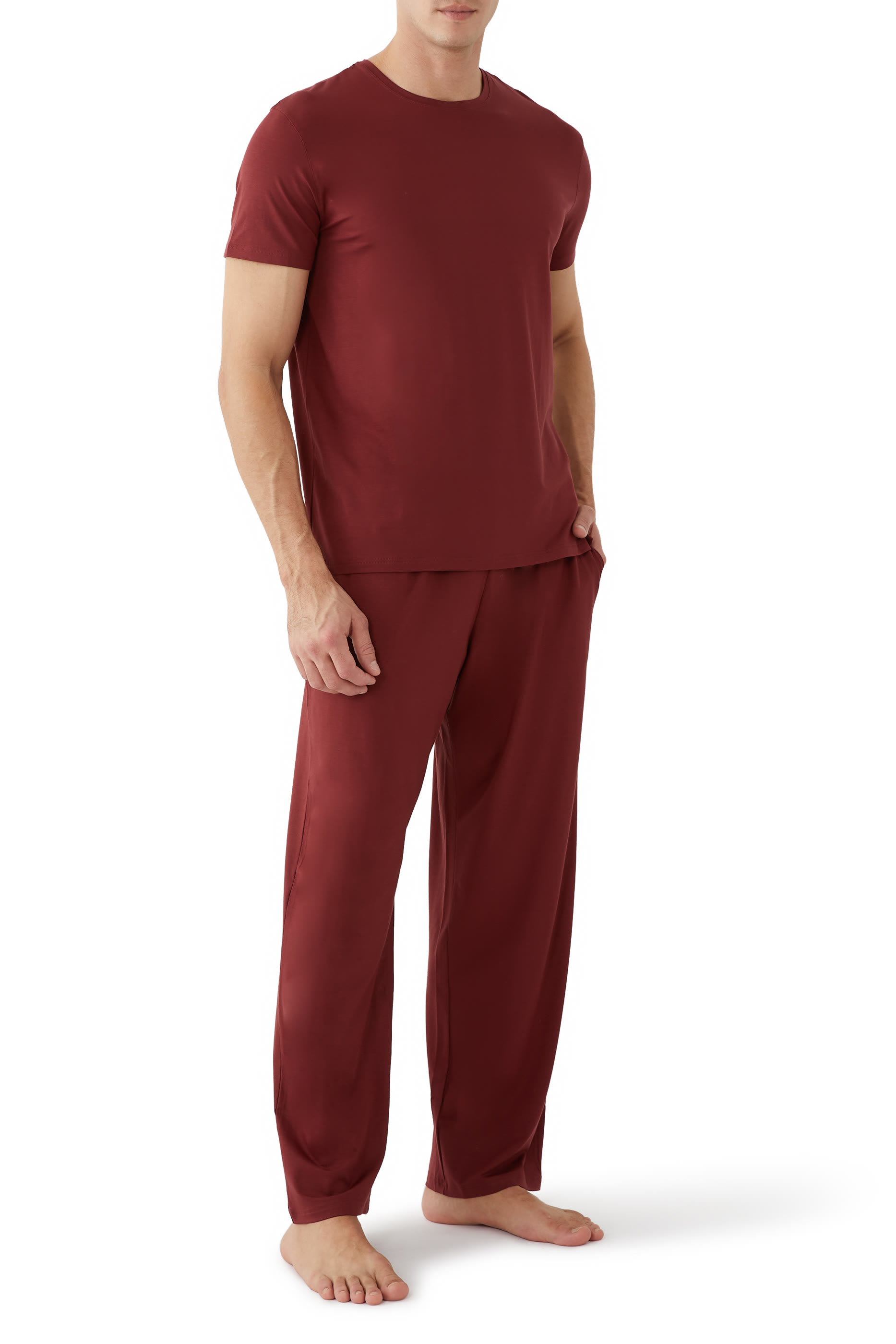 تيشيرت ميكرو مودال طويل