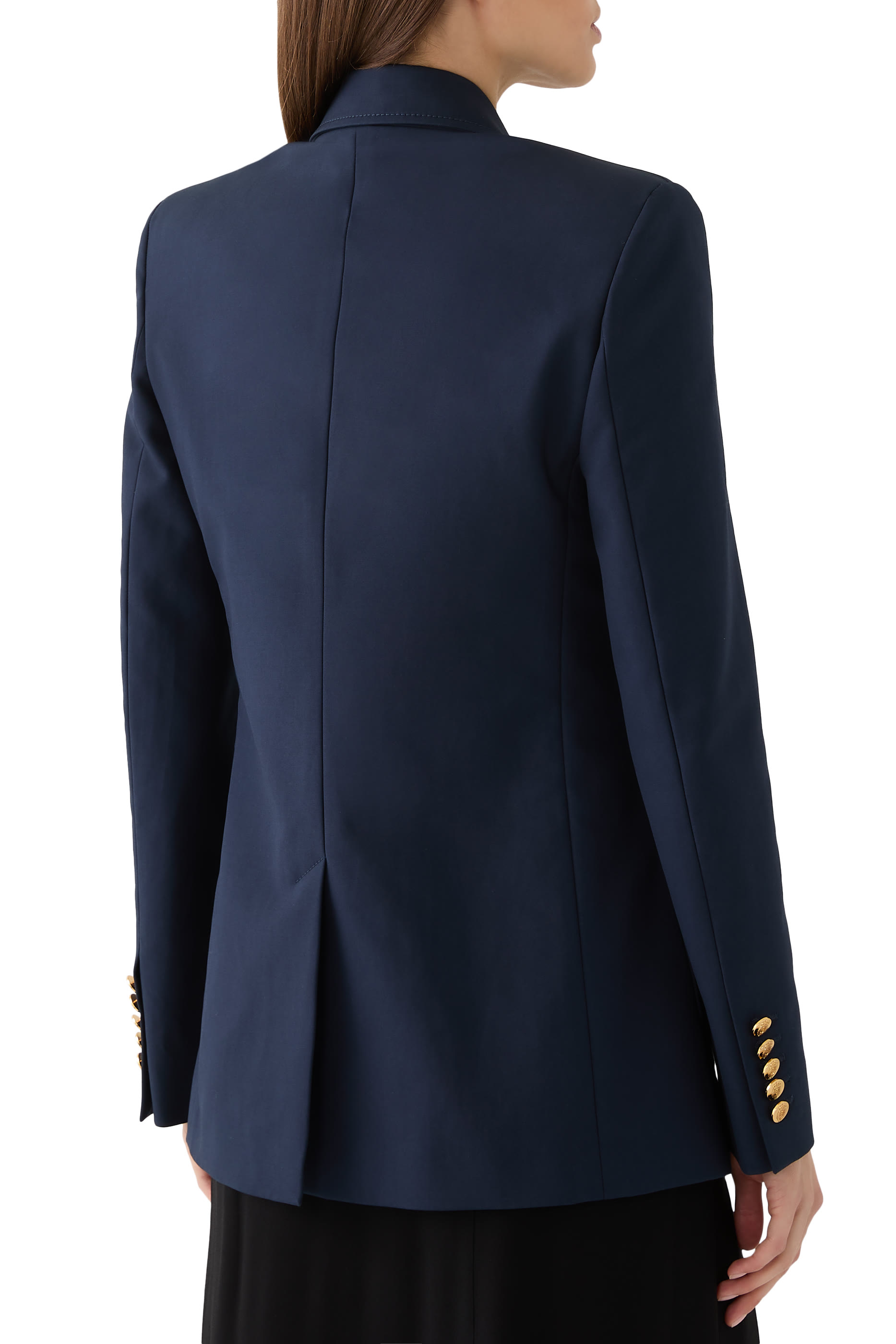 جاكيت بصفي أزرار قطن