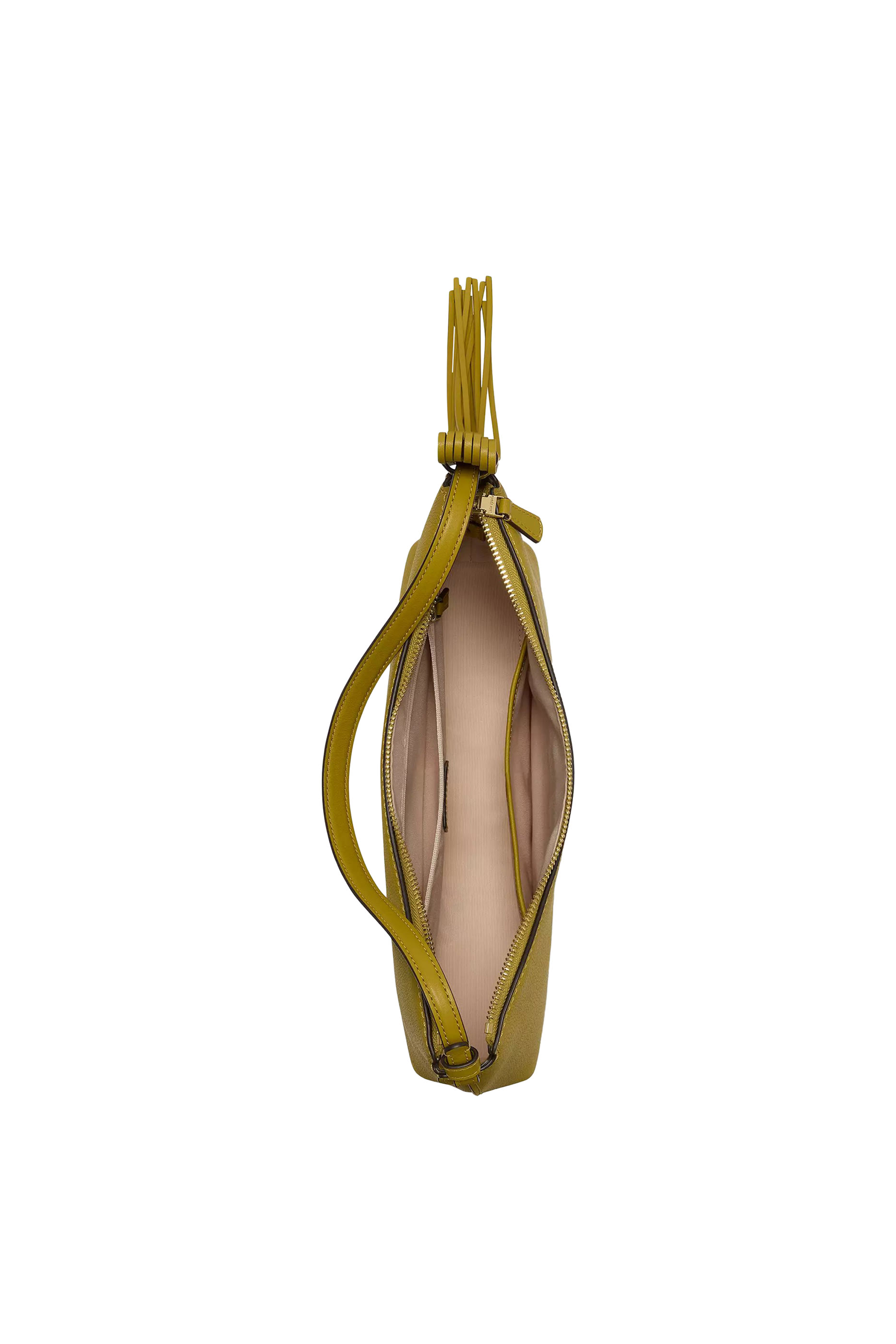 حقيبة كتف لوب مزينة بشراشيب وحمالة