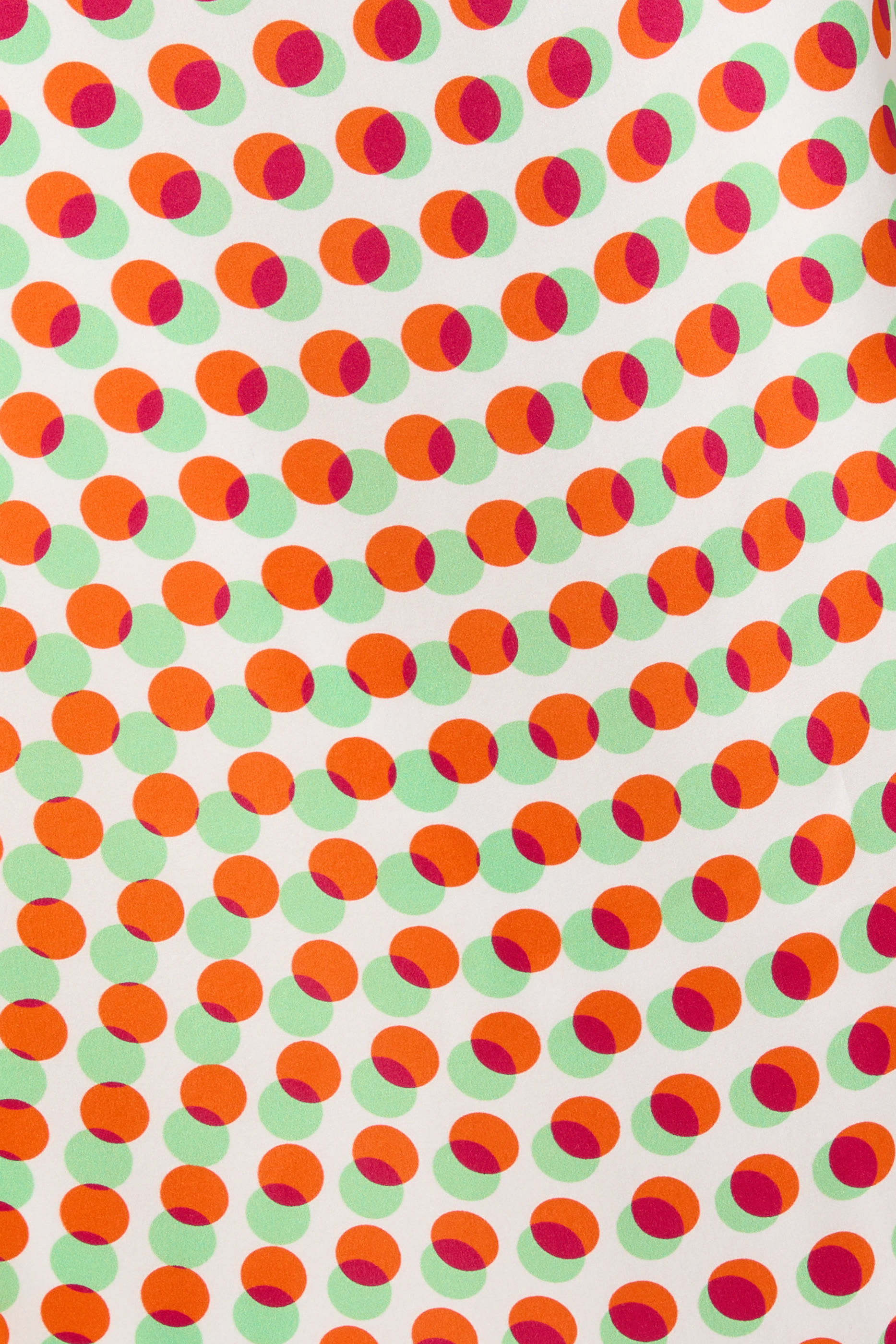 فستان بنقشة حرير