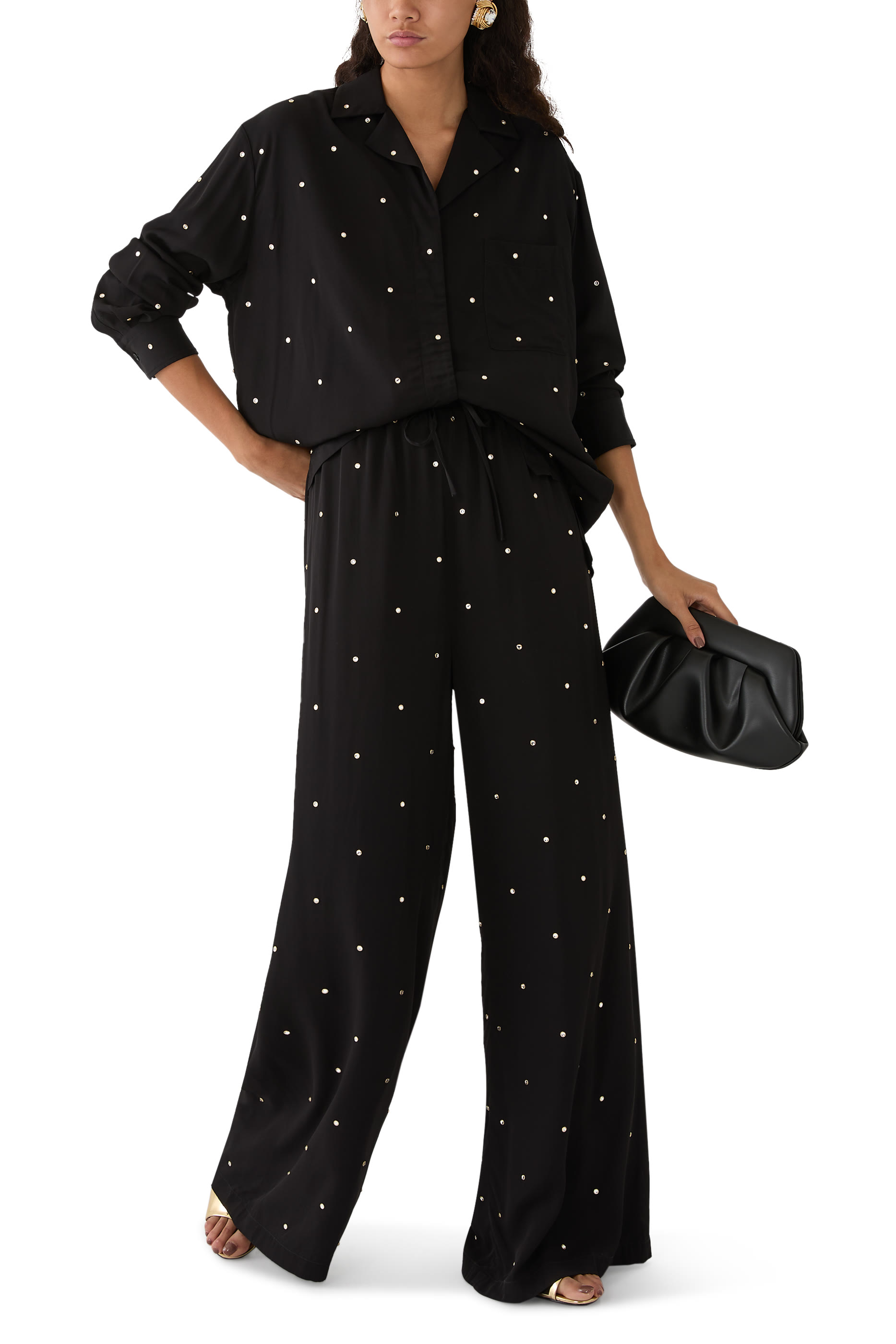 بنطال بكريستال خالي من الرصاص