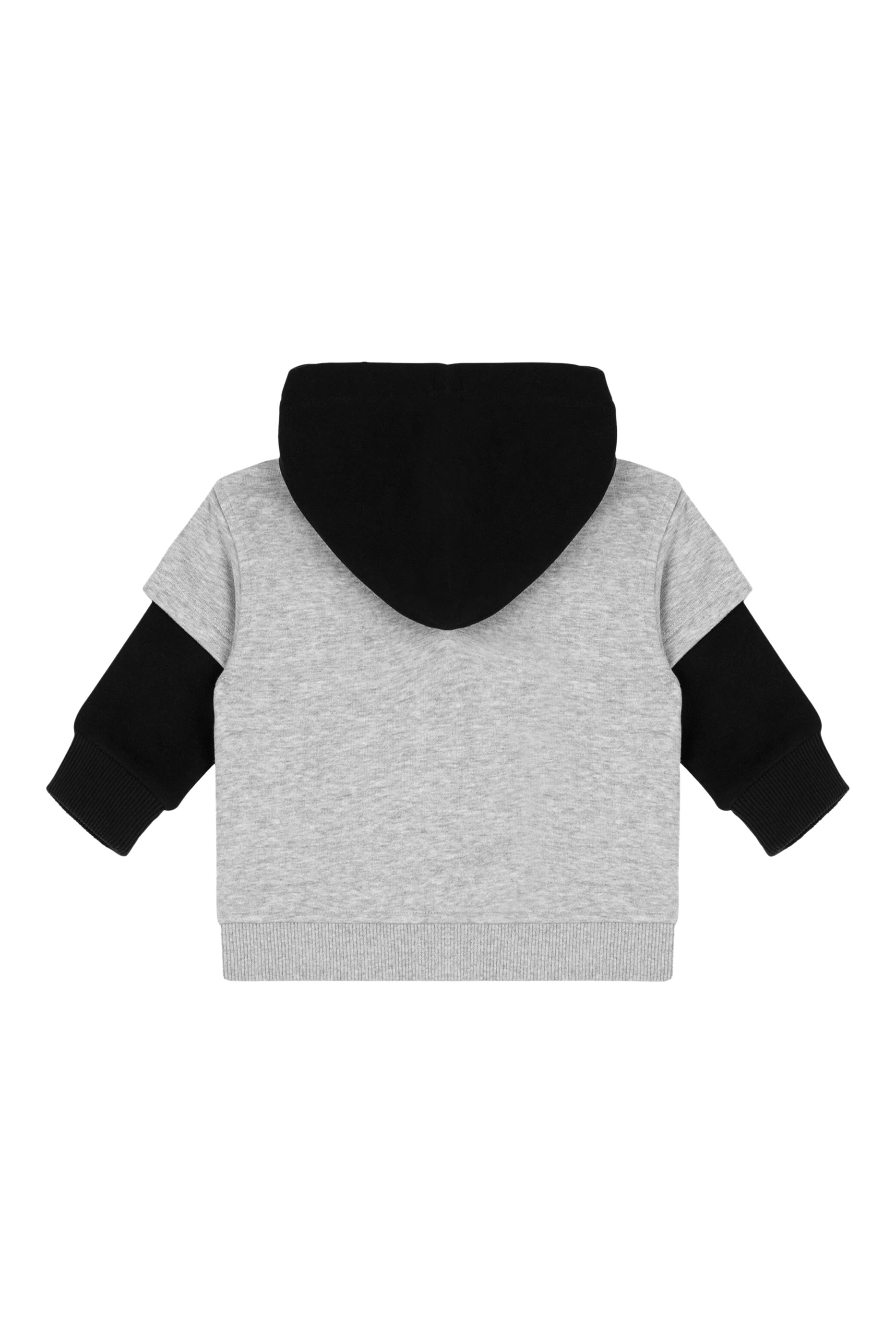 هودي بشعار الماركة بتصميم مقلوب للأطفال