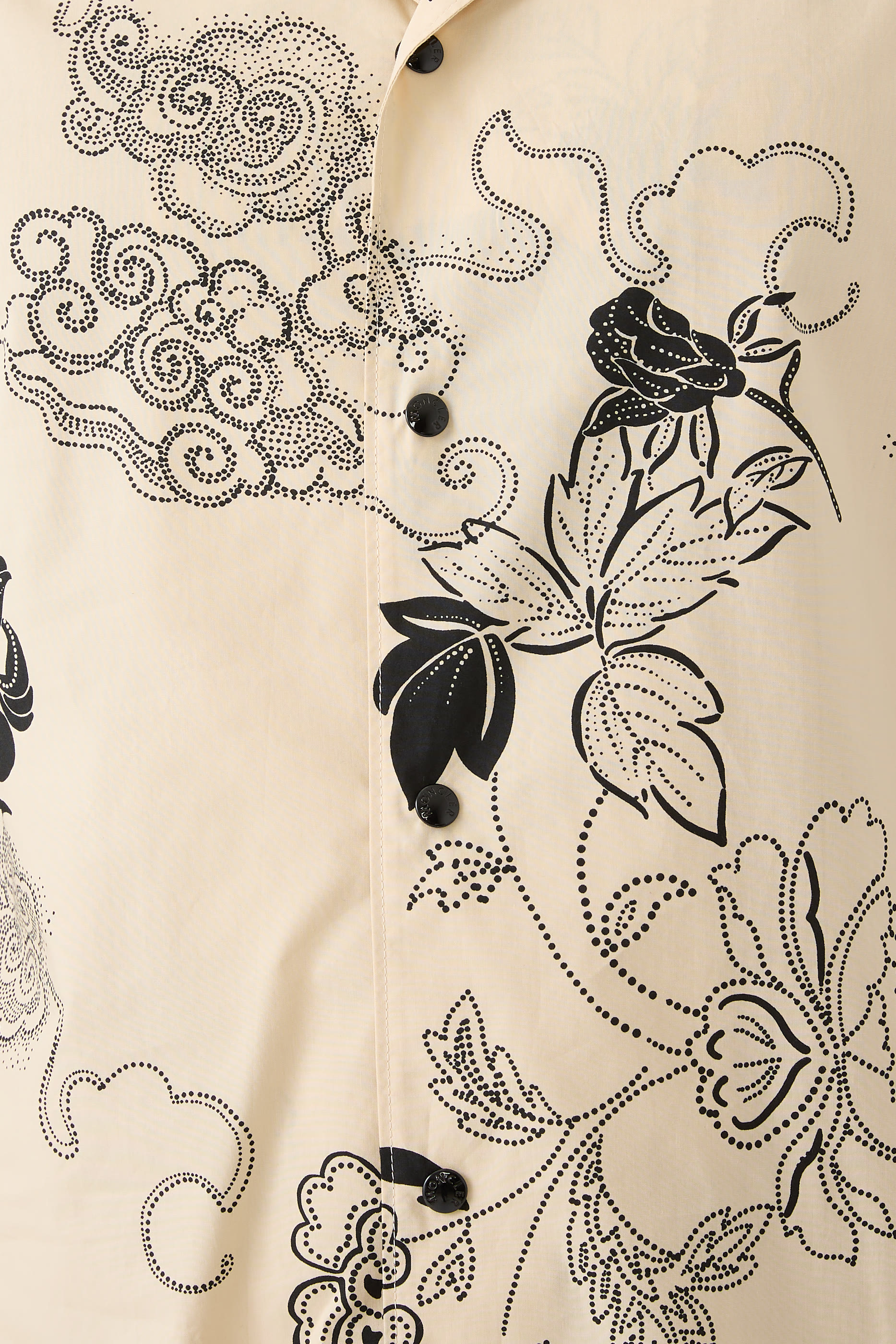 قميص بطبعات زهور قطن