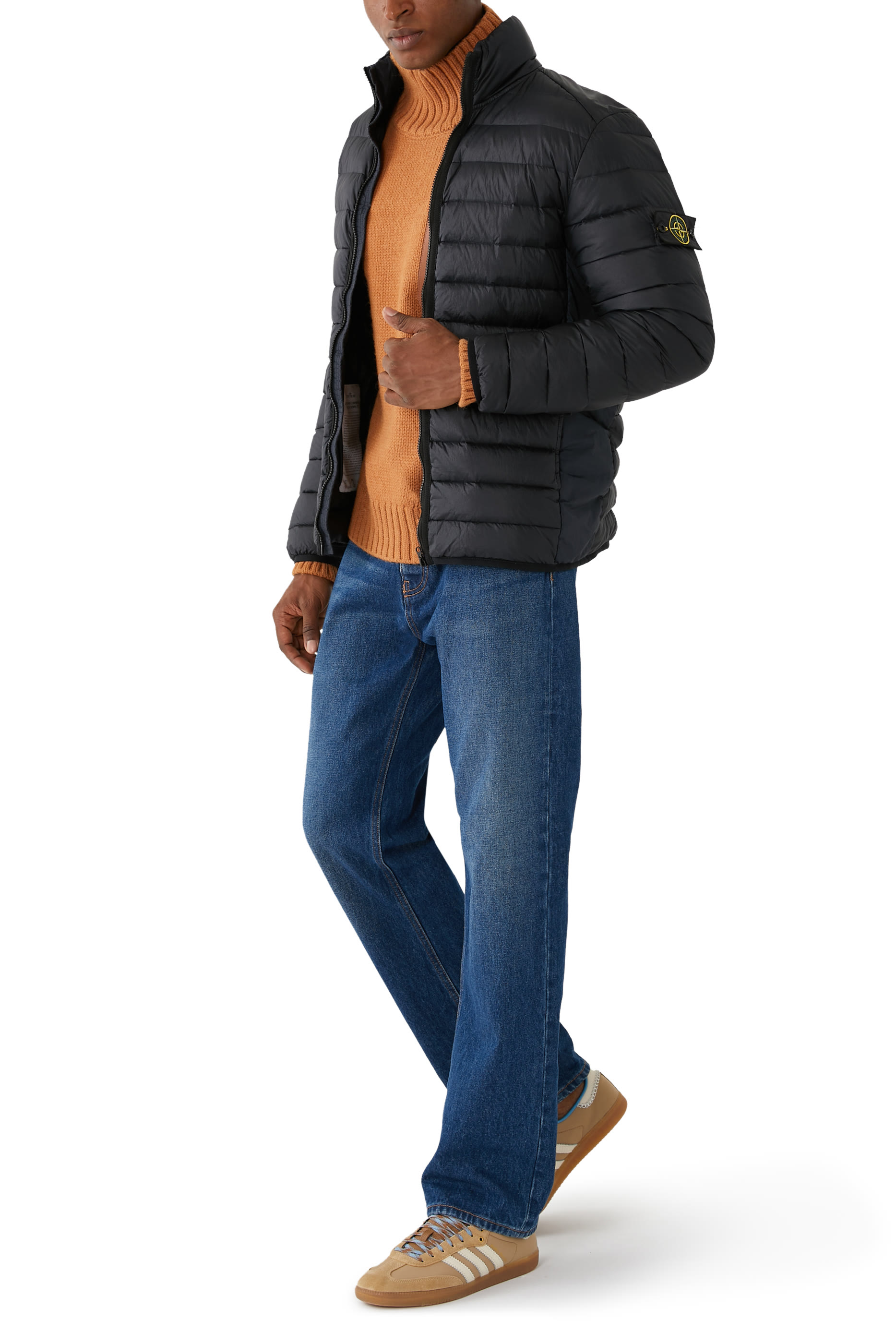 جاكيت مبطن بزغب حقيقي