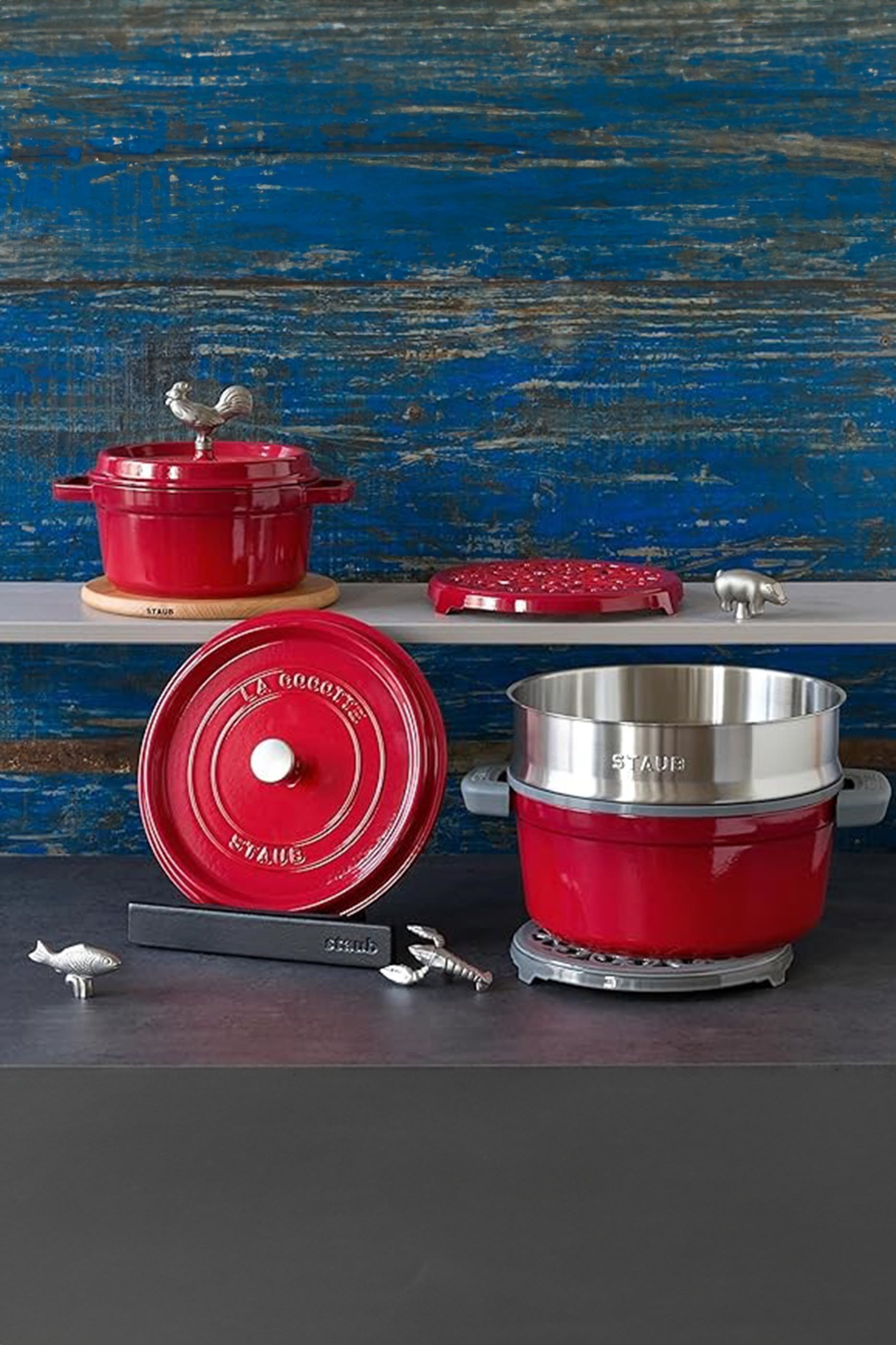 وعاء كسرولة حديد زهر 30 سم