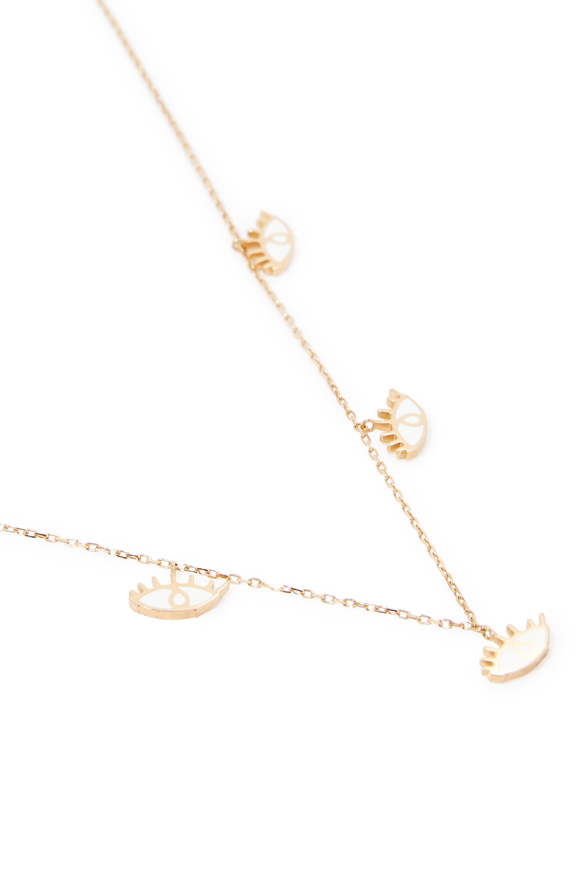 قلادة بدلّاية عين الحسود مطلية بمينا