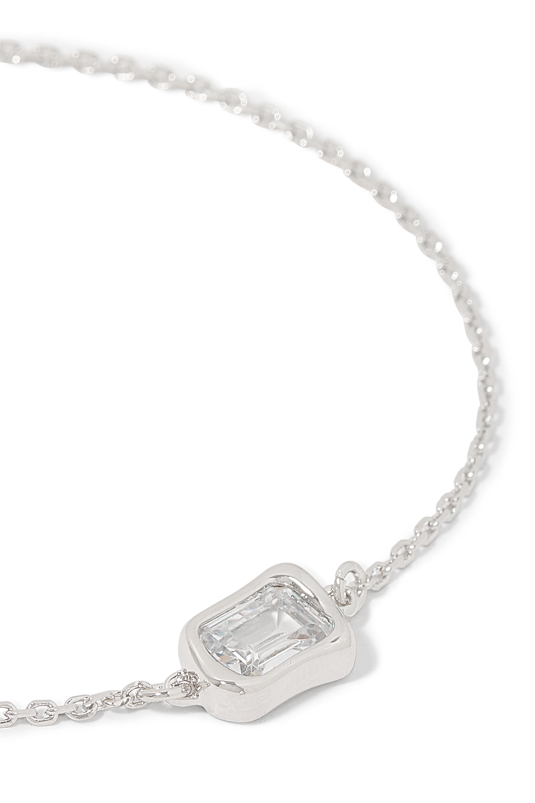 سوار سوليتير مولتن مرصع بحجر زجاجي