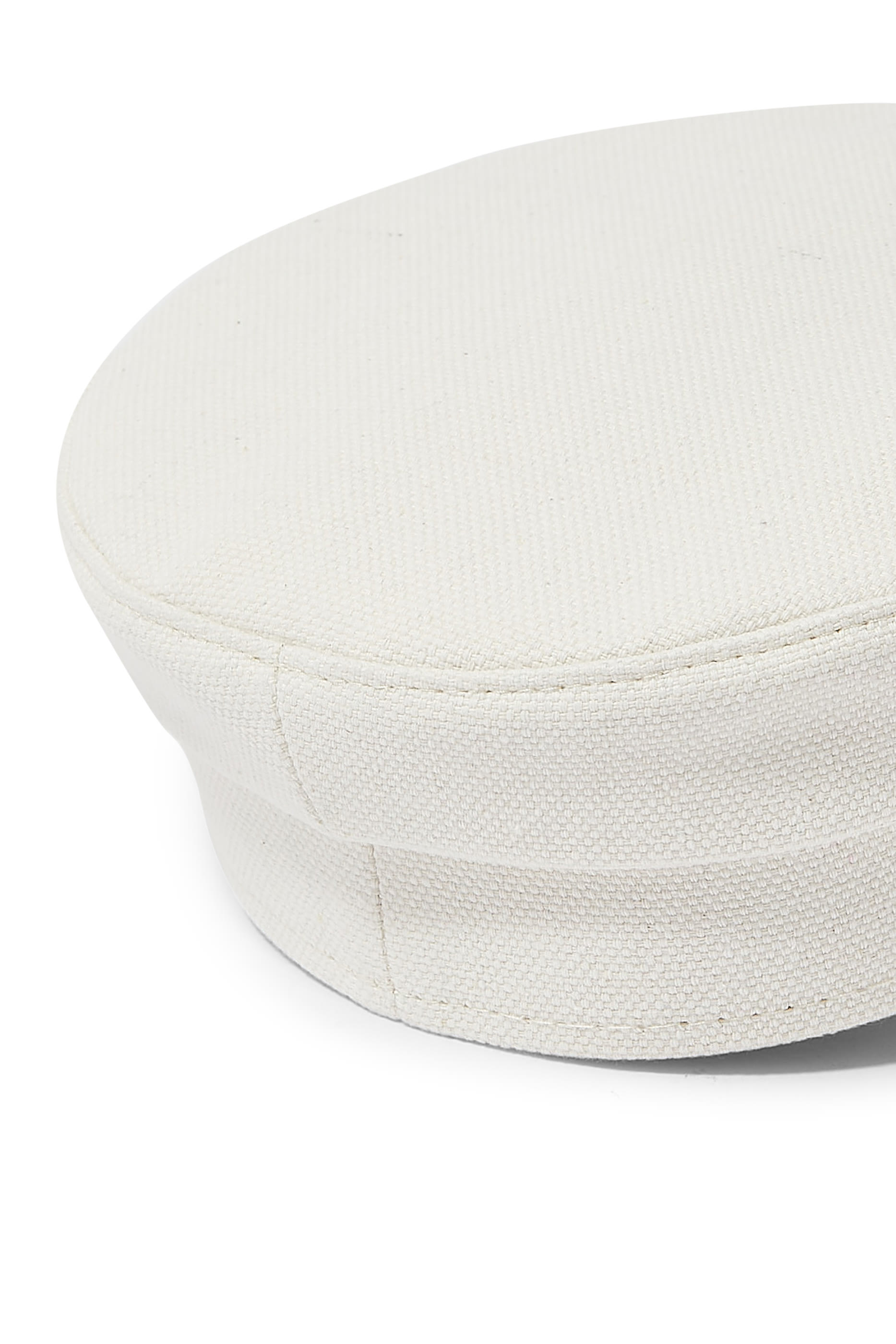 قبعة بايكر بوي مزينة بحرفي شعار الماركة قطن