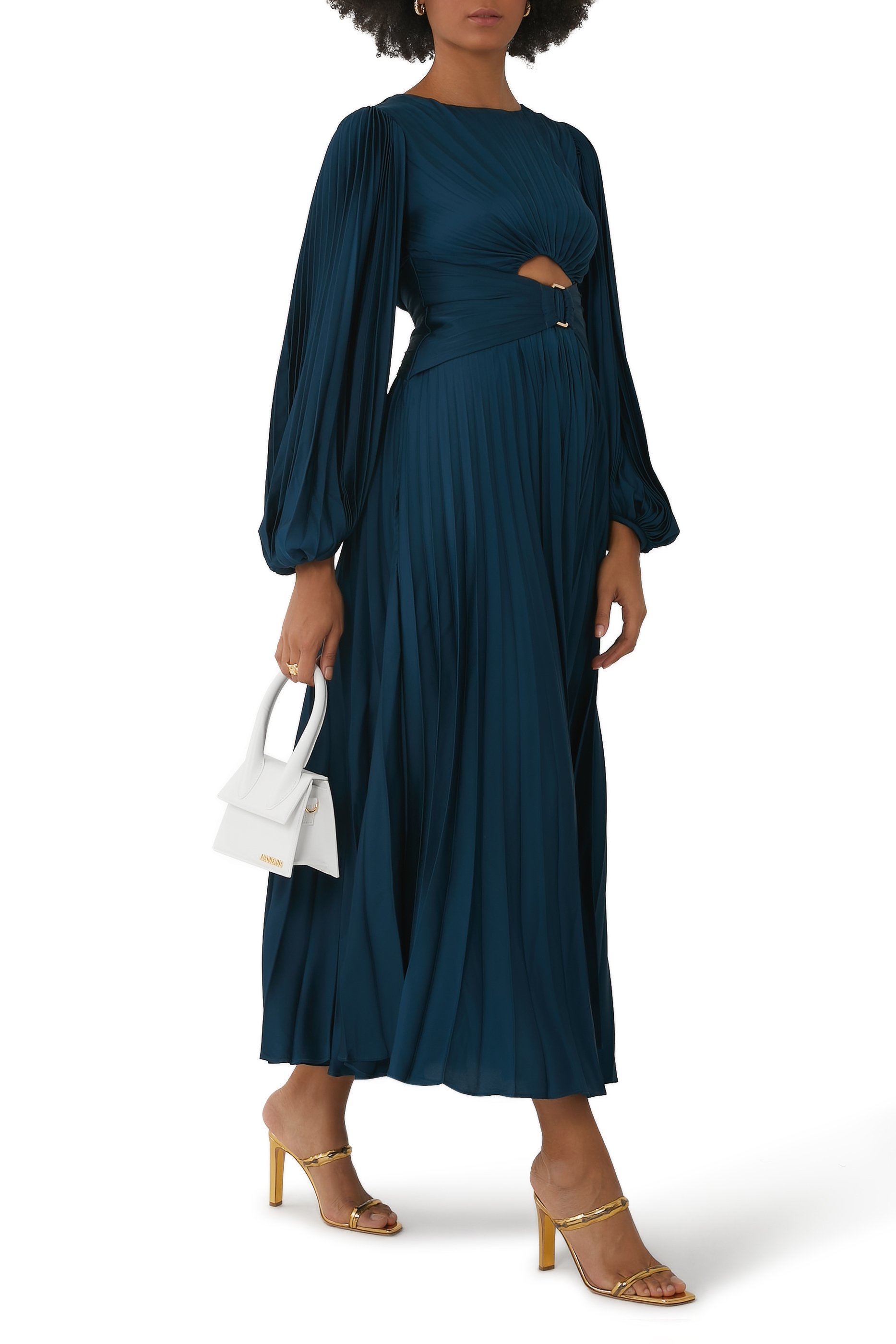 فستان كاراتا متوسط الطول