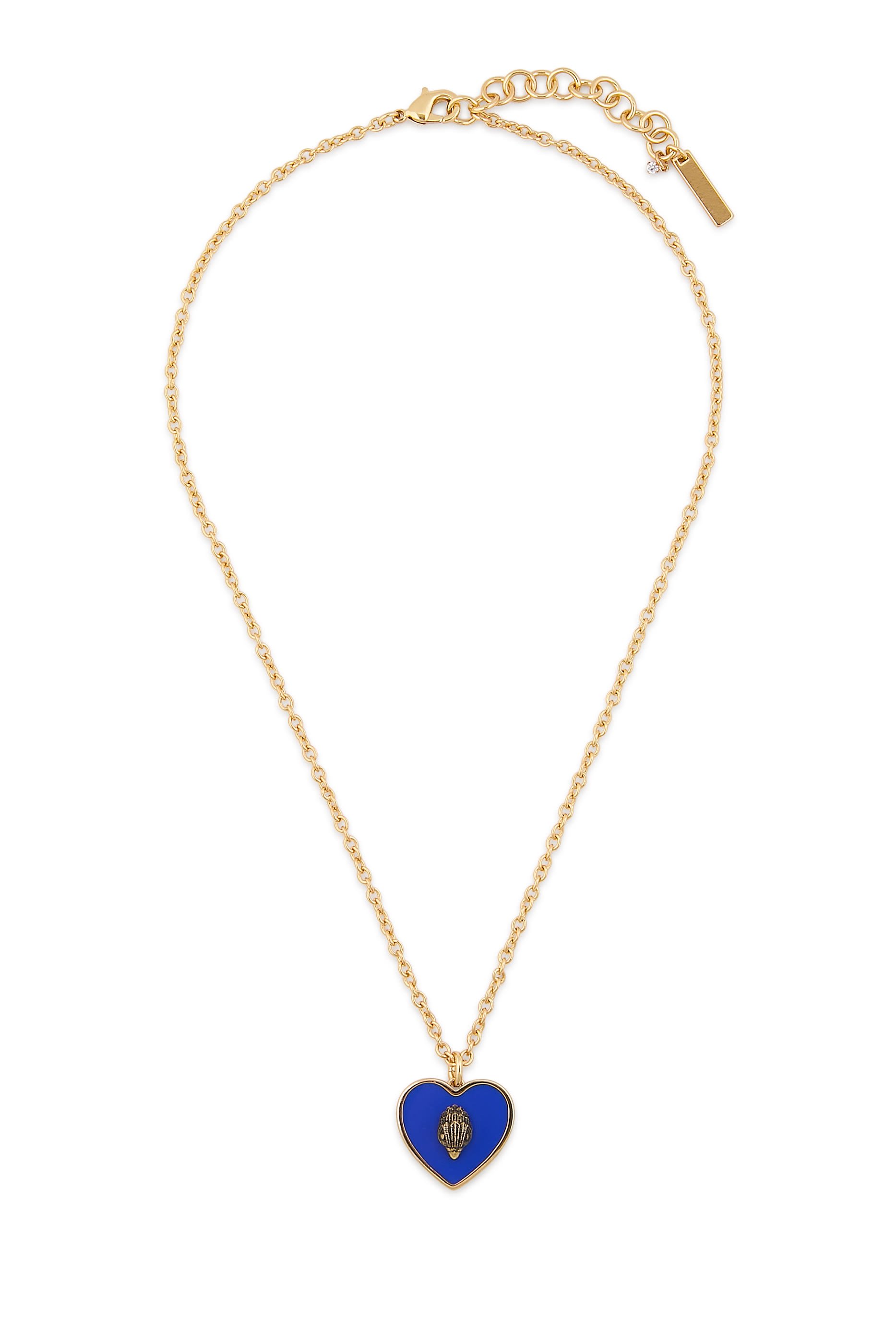 قلادة بدلاية بتصميم قلب بشعار الماركة