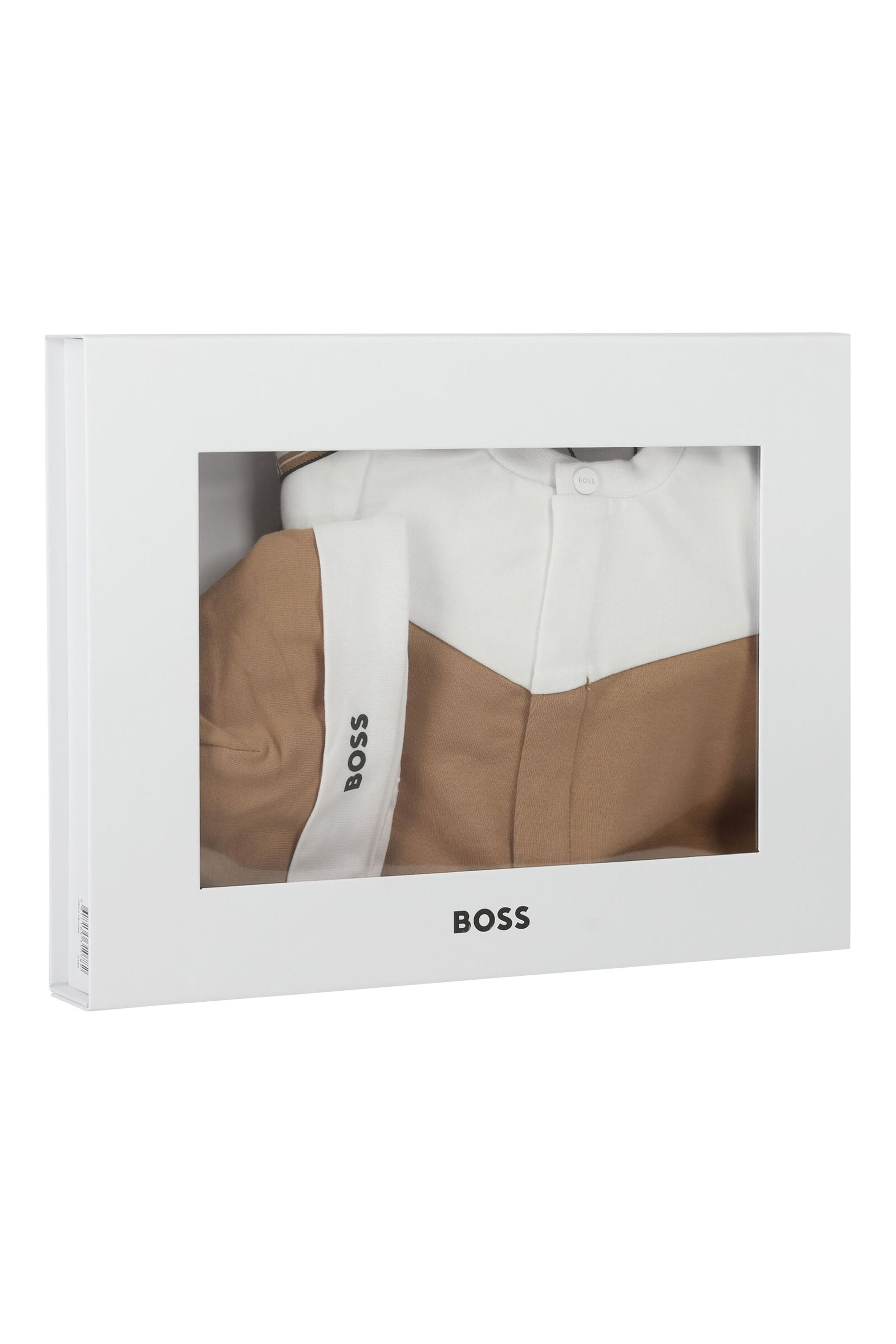 طقم بيجاما قطعة واحدة وقبعة قطن للأطفال