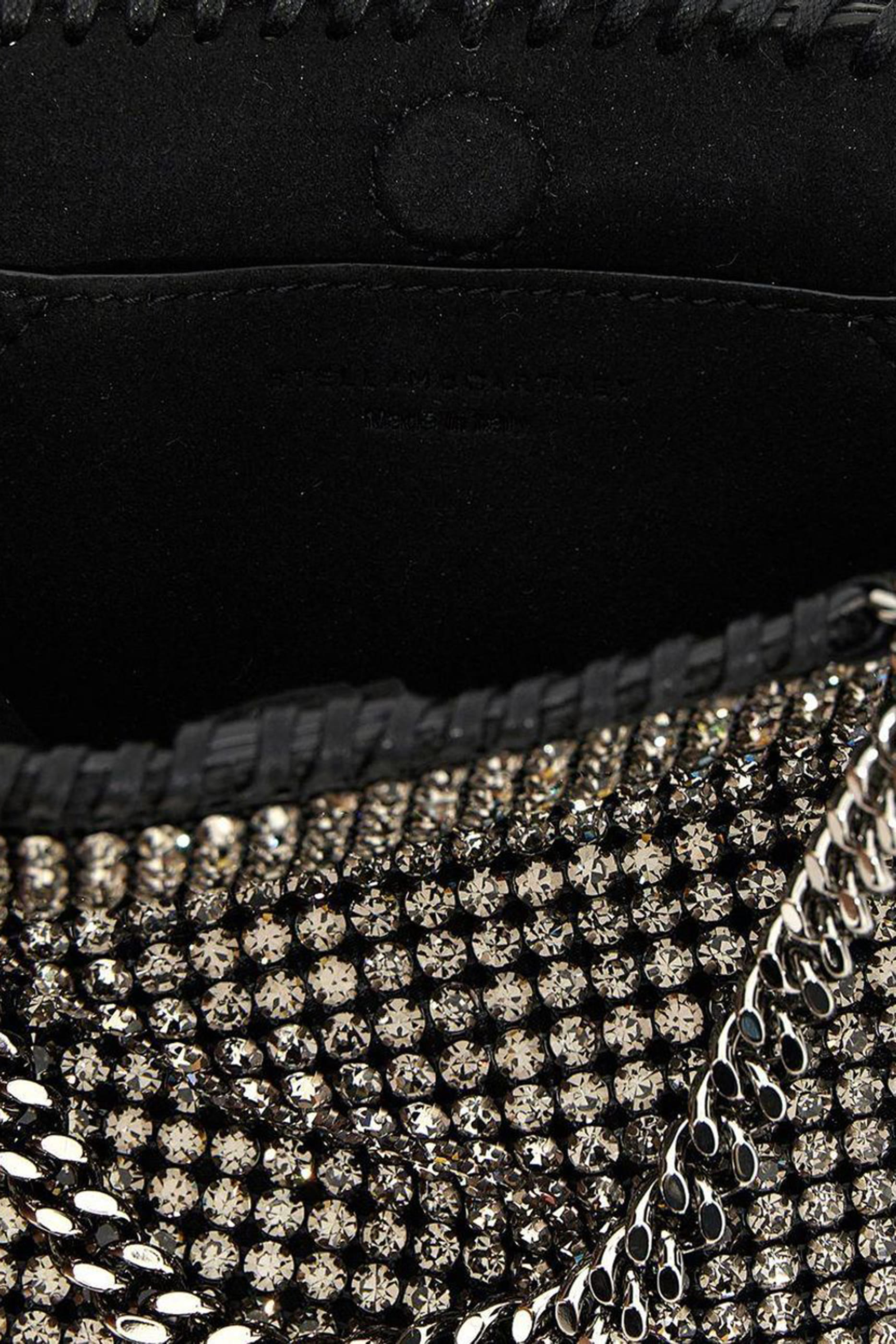 حقيبة يد فالابيلا صغيرة مرصعة بالكريستال