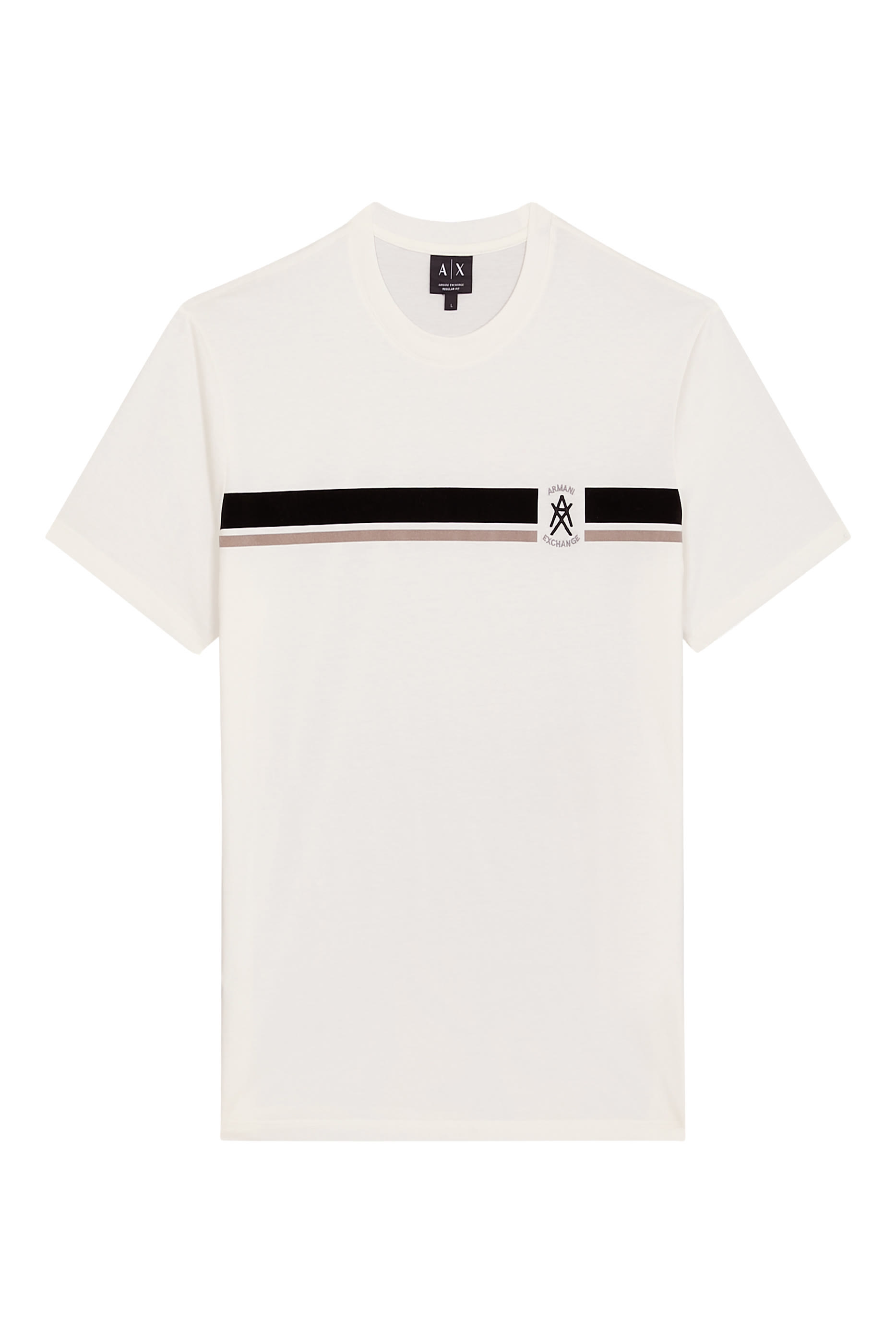 تيشيرت بشعار حرفي الماركة