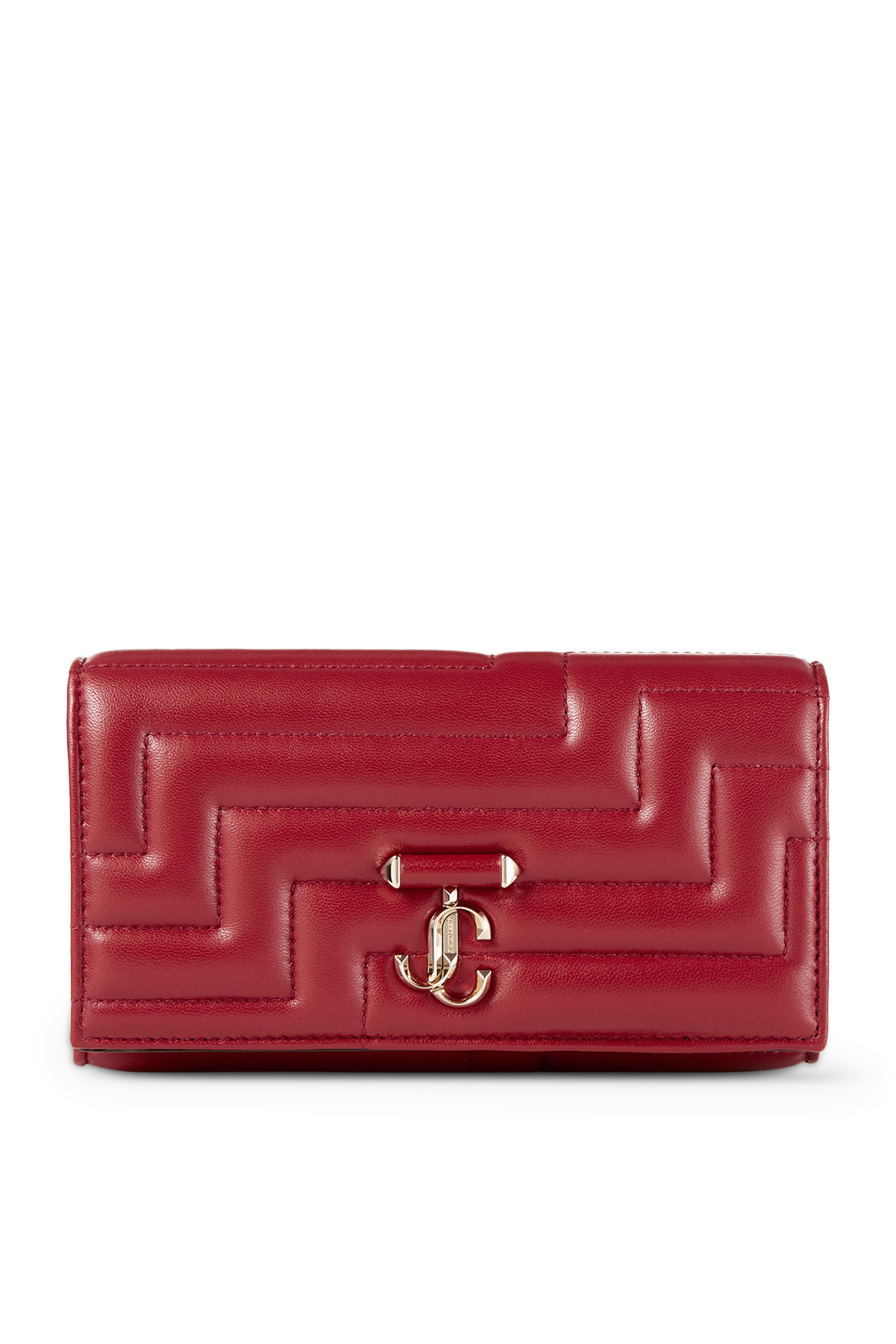 محفظة أفنيو بحمالة سلسلة جلد مبطن