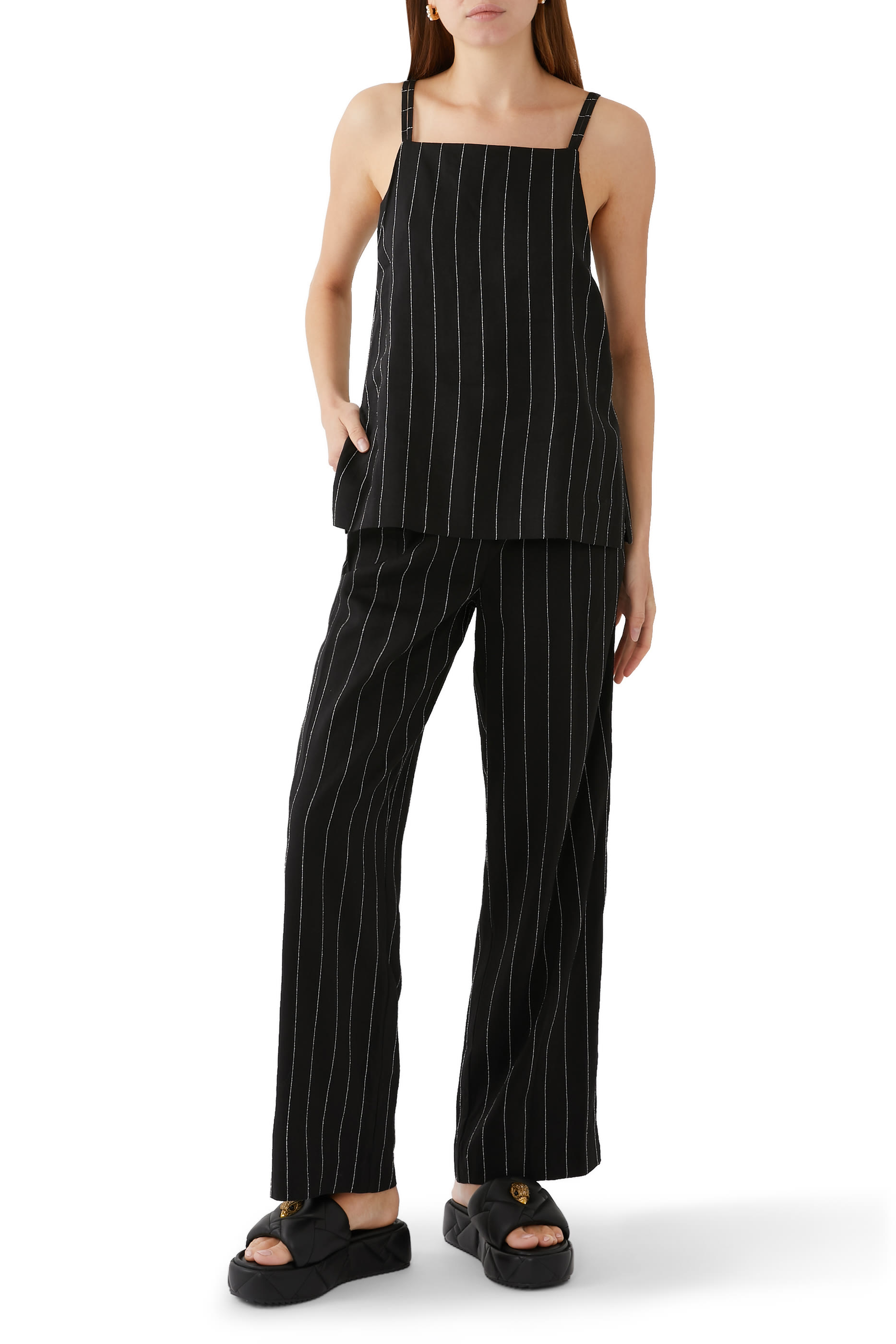 صندل كنسينغتون منفوخ بنعل سميك