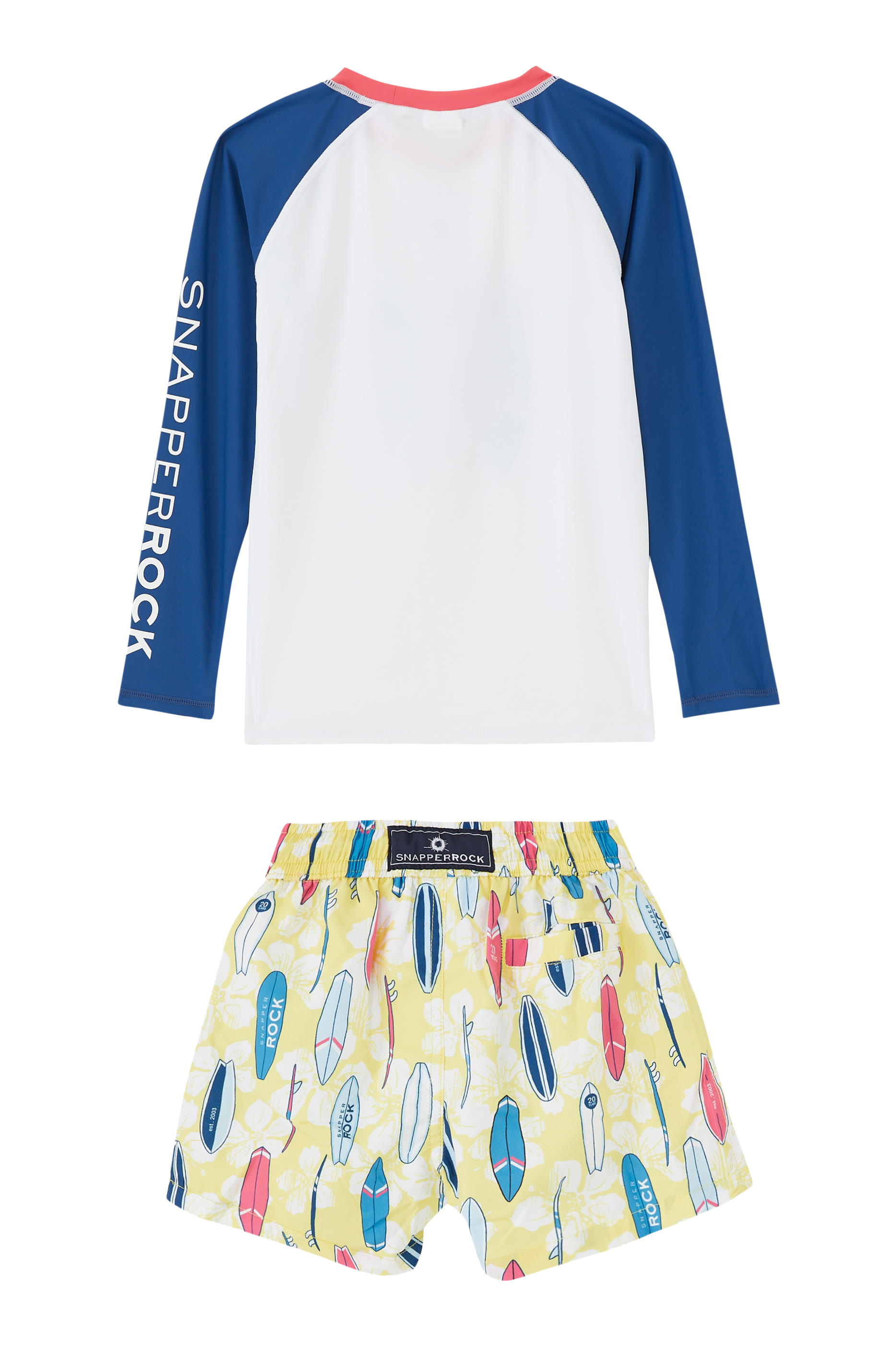 طقم روك ذا بورد للأطفال بأكمام طويلة