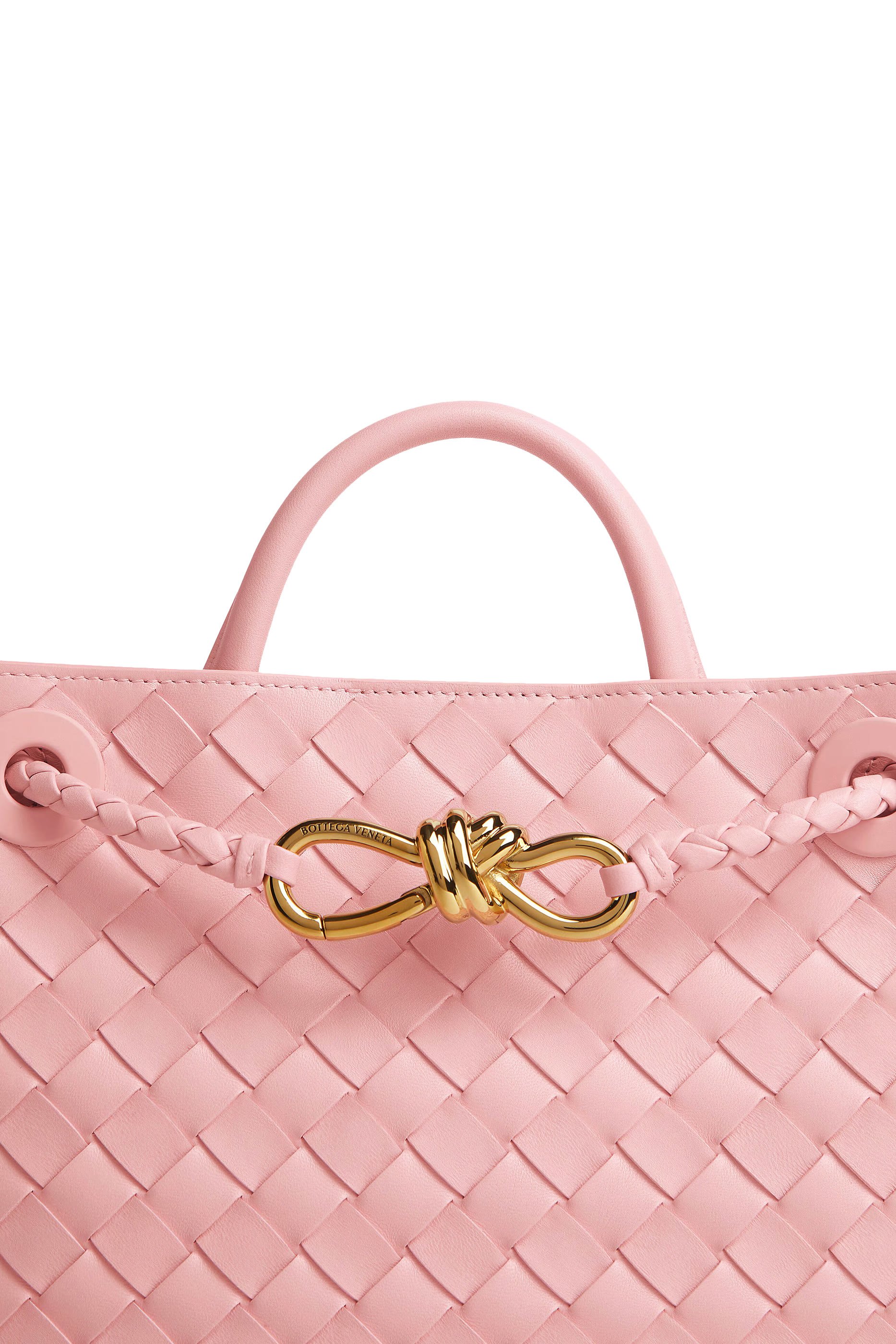 حقيبة أنديامو صغيرة جلد مجدول