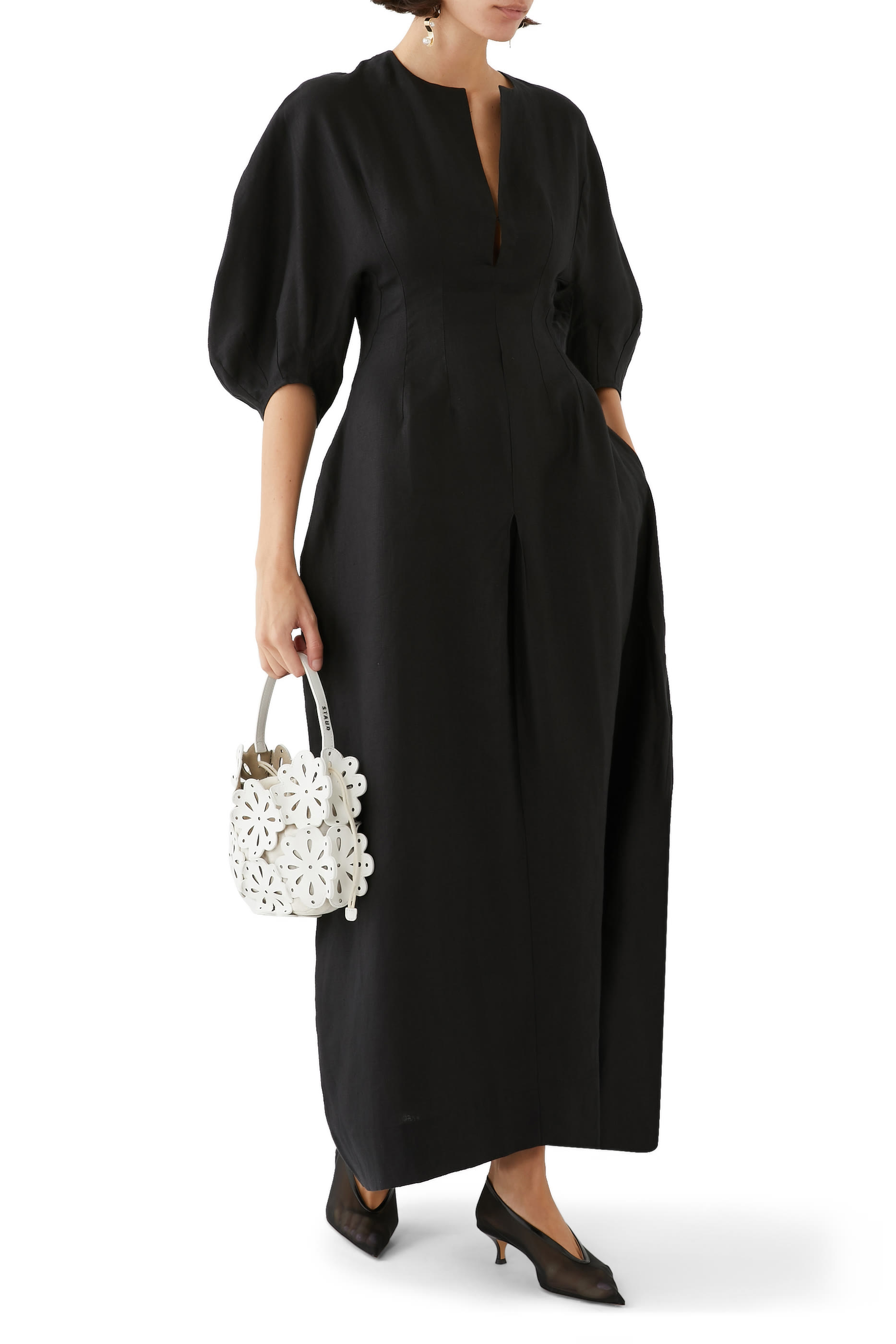 فستان سولاي طويل