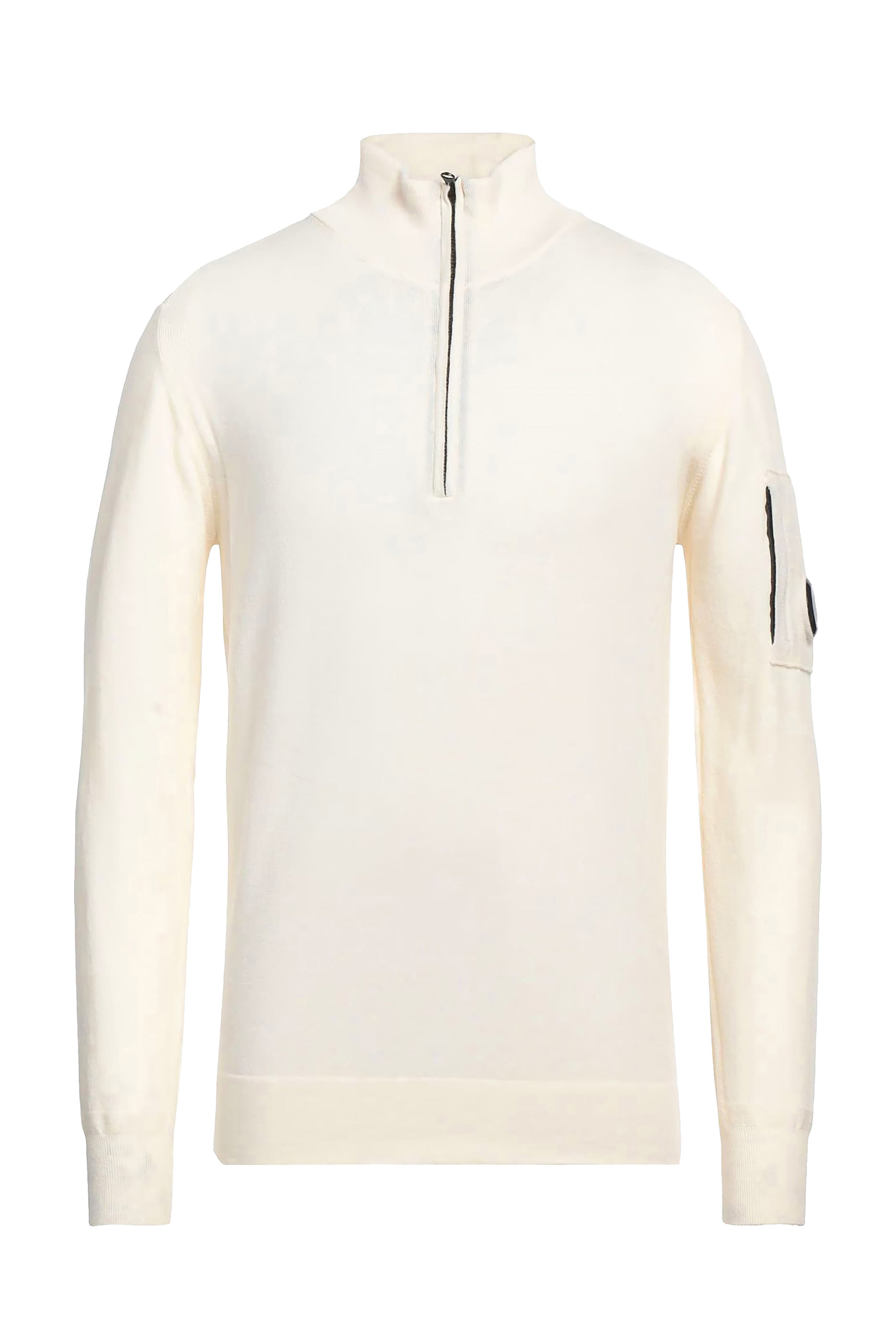 كنزة منسوجة بنصف سحاب