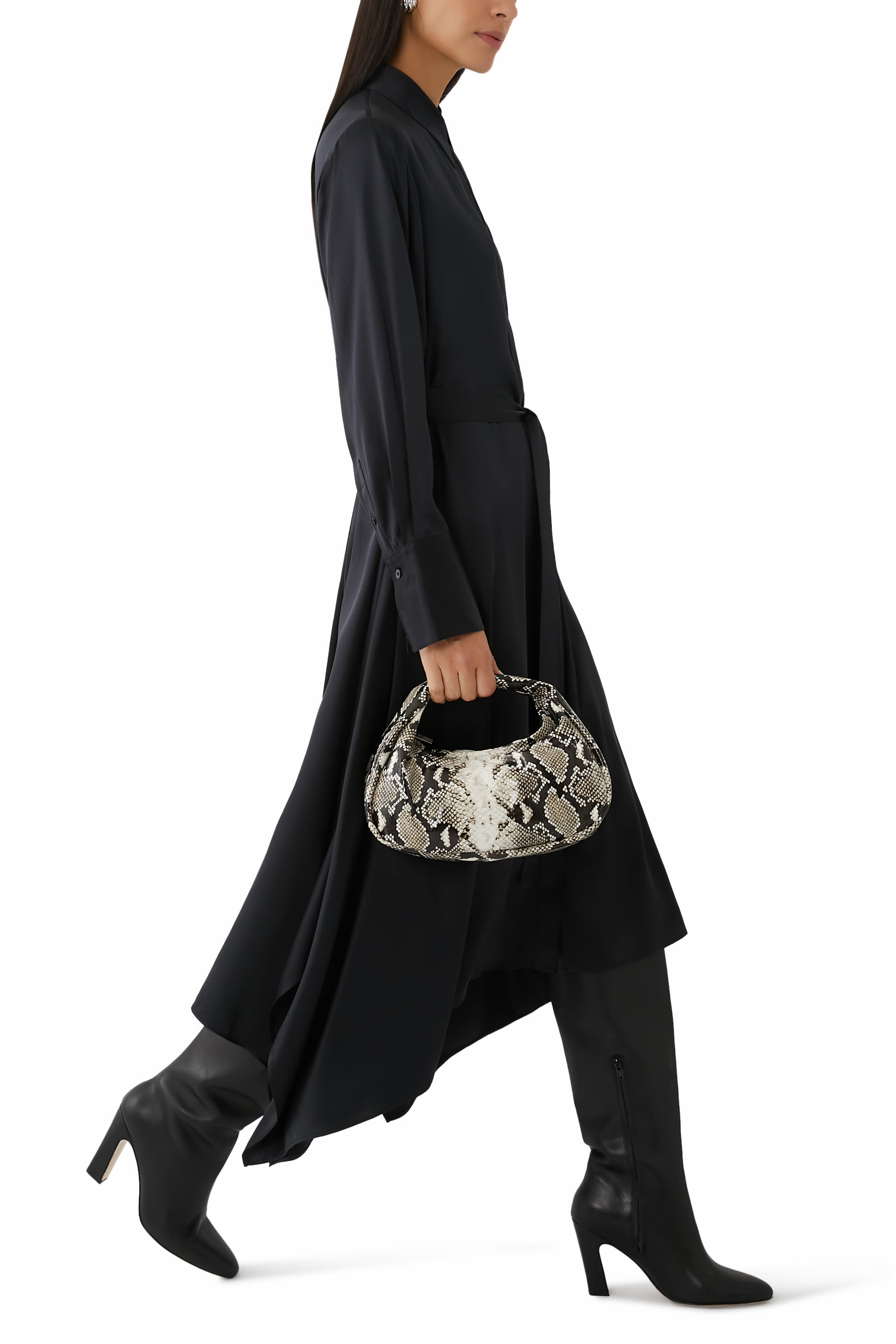 فستان سيبريان ساتان حرير