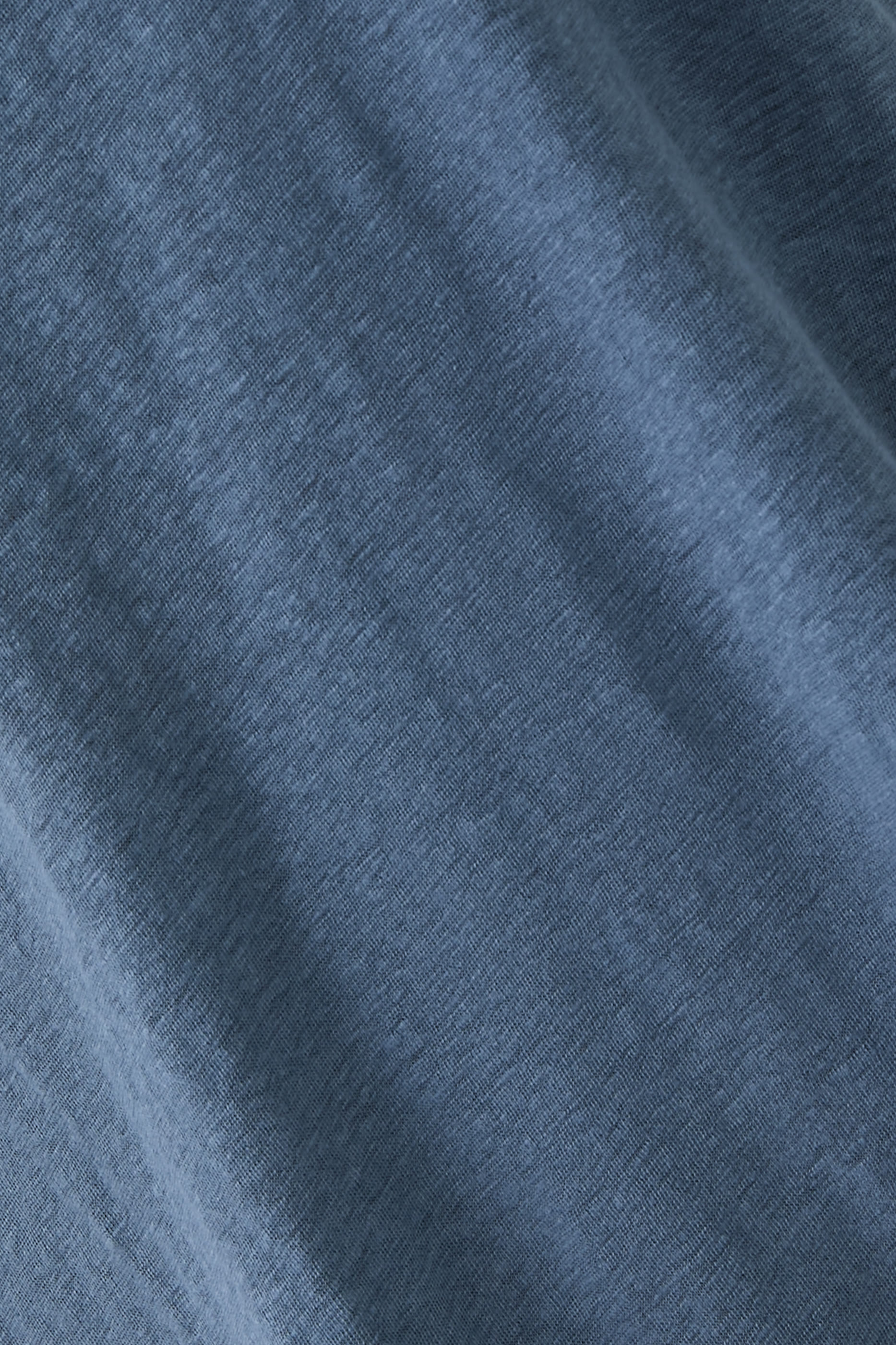 بلوزة بلا أكمام بياقة عميقة كتان جيرسيه عضوي