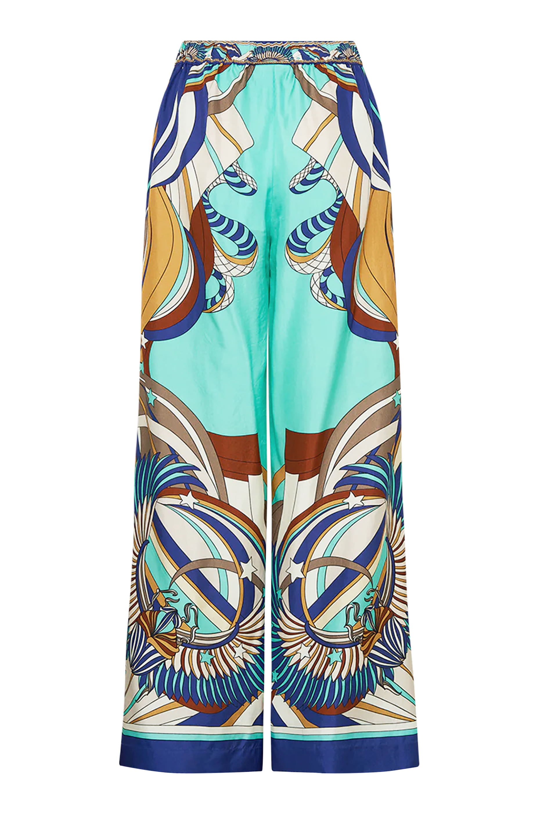 بنطال أواسيس أوراكل بقصة مريحة مقسم بألوان