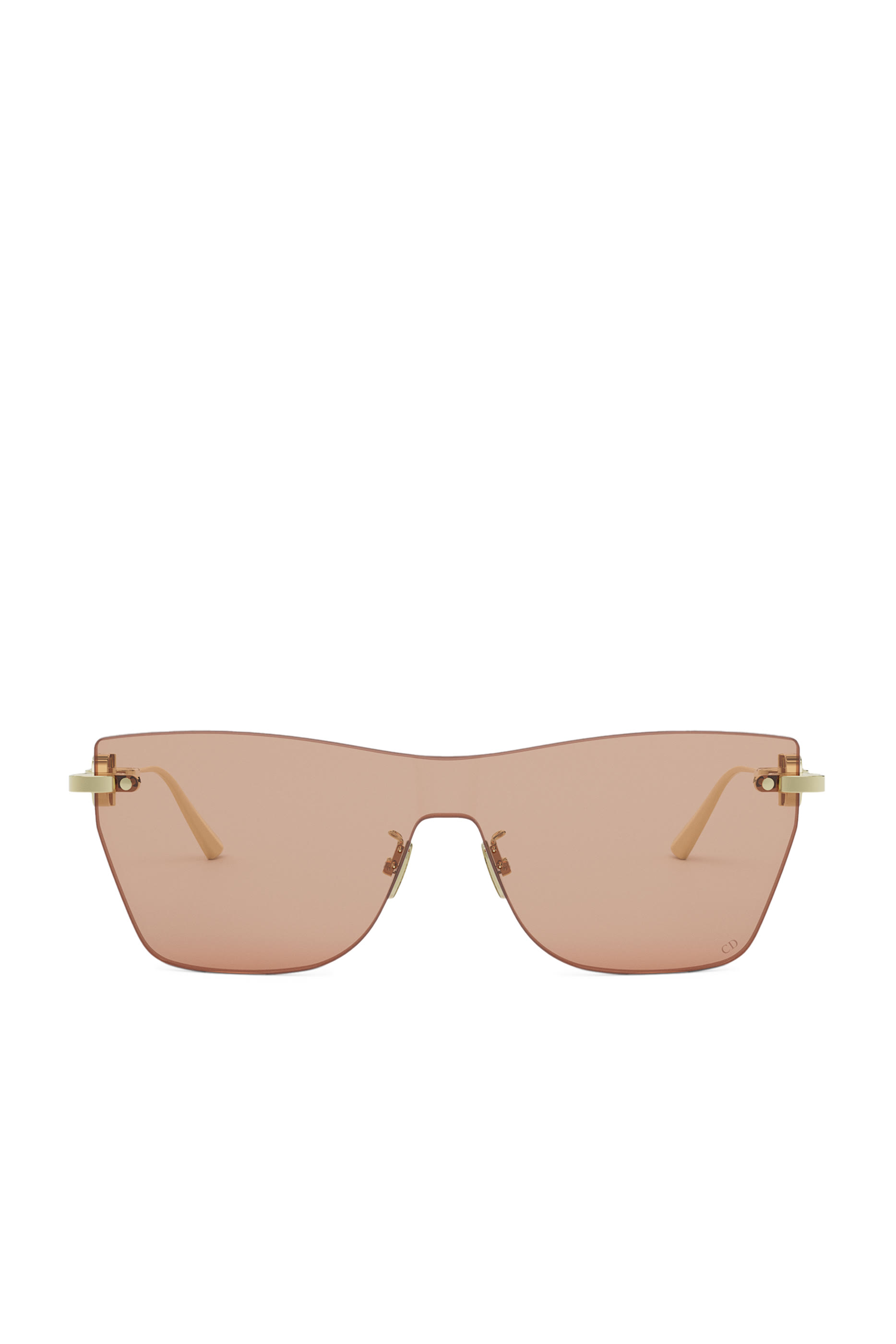 نظارة شمسية بتصميم فراشة سي دي تشاين ام 3 يو بإطار أصفر