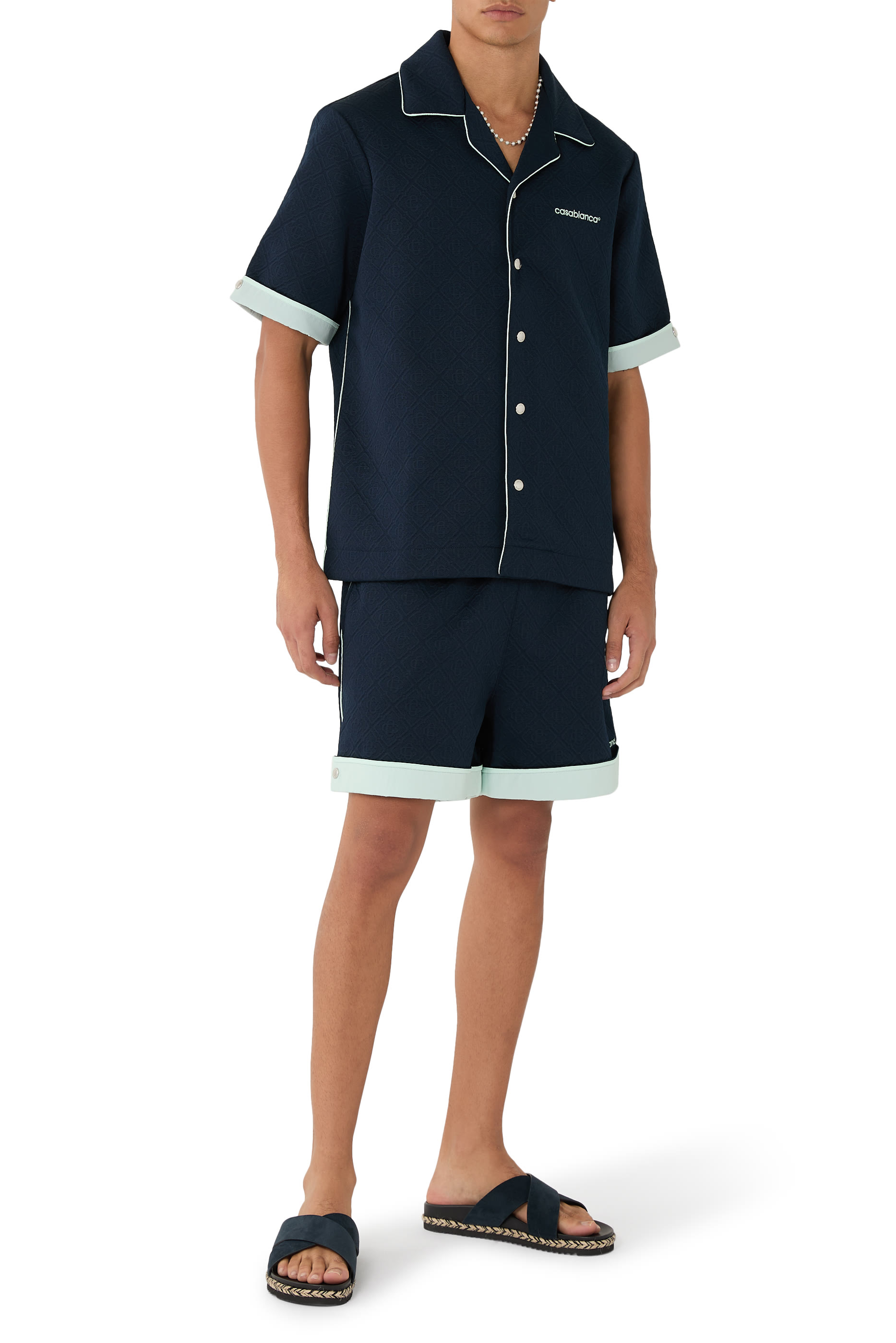 Logo Jacquard Shorts