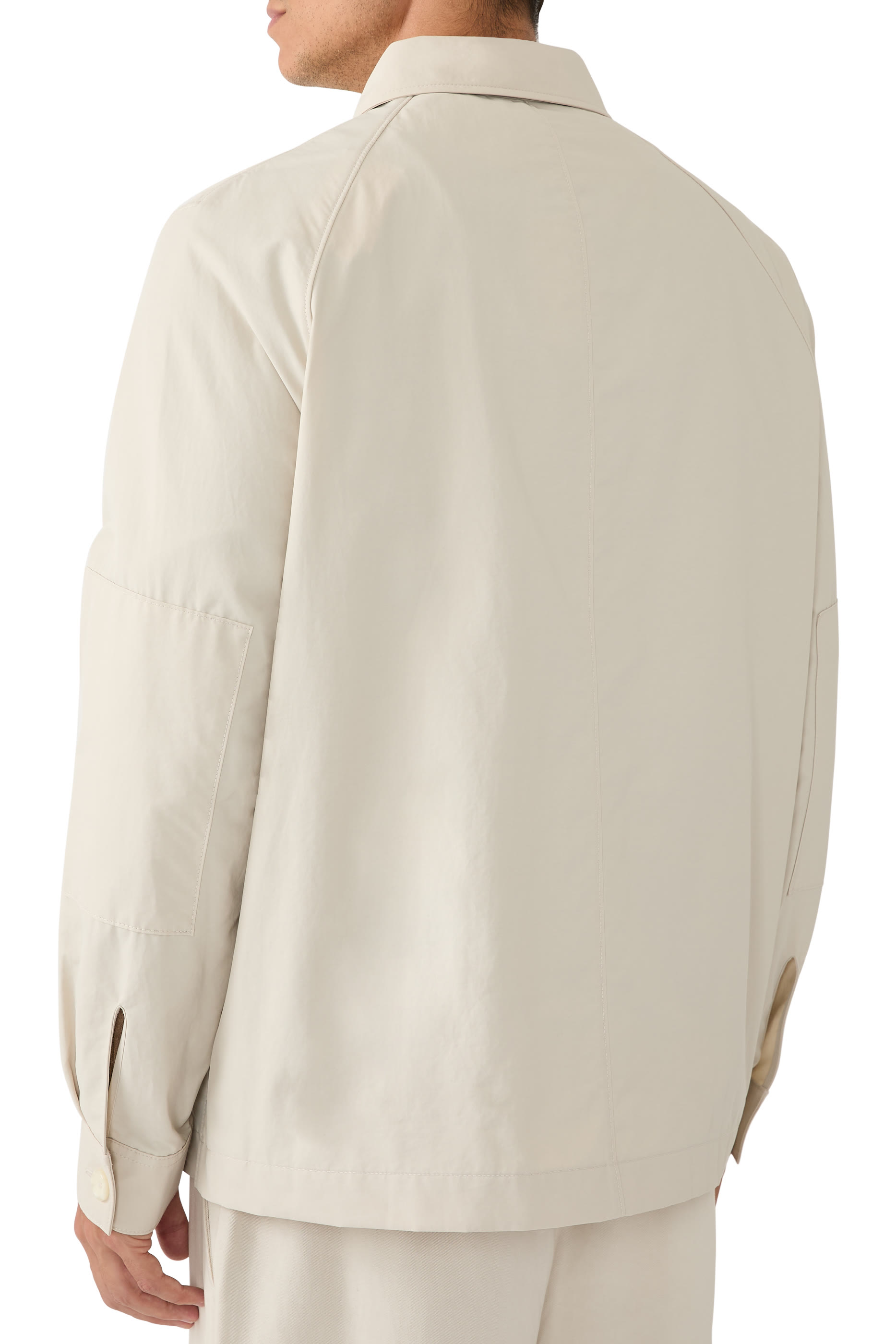 جاكيت يوتيليتي مزيج قطن