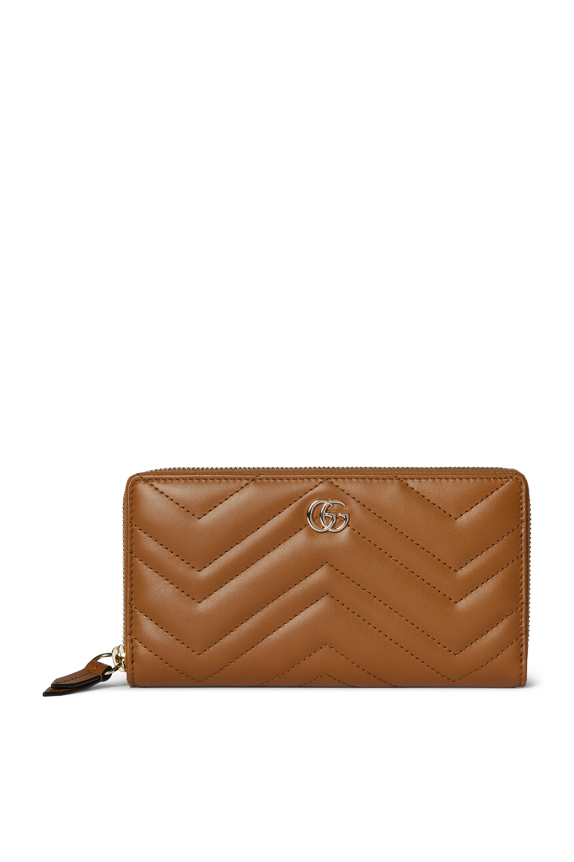 GG Marmont Zip Around Wallet