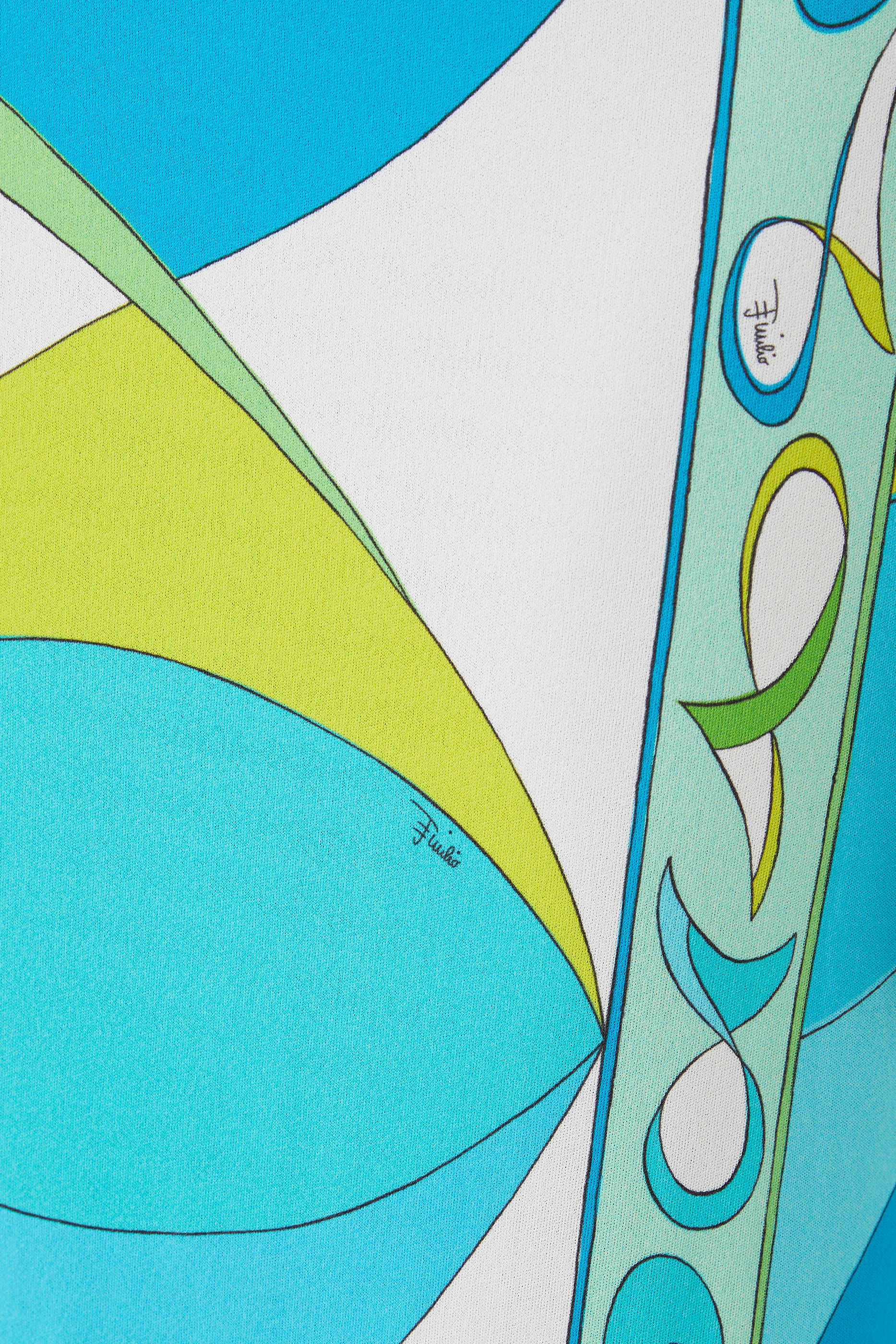 فستان طويل بفتحة وطبعة بيسكي