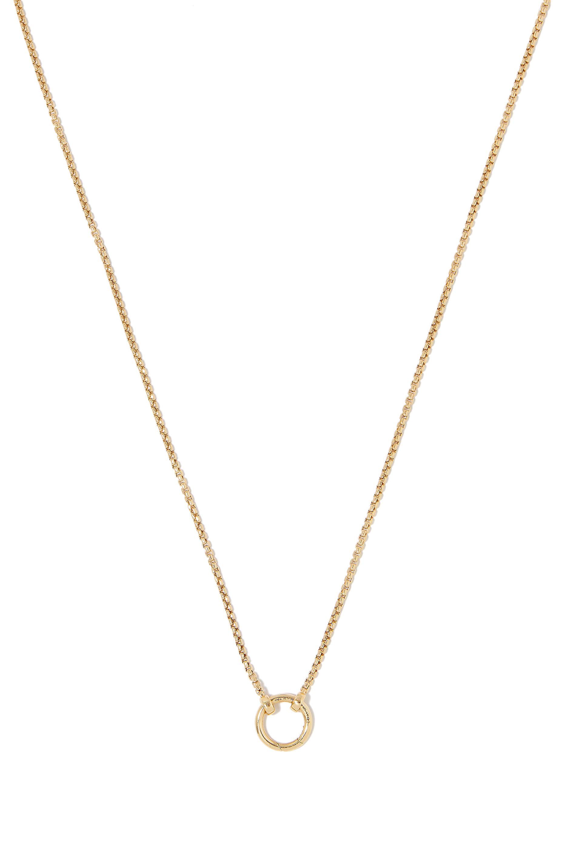 قلادة بدلاية ناعمة بتصميم حلقات متصلة