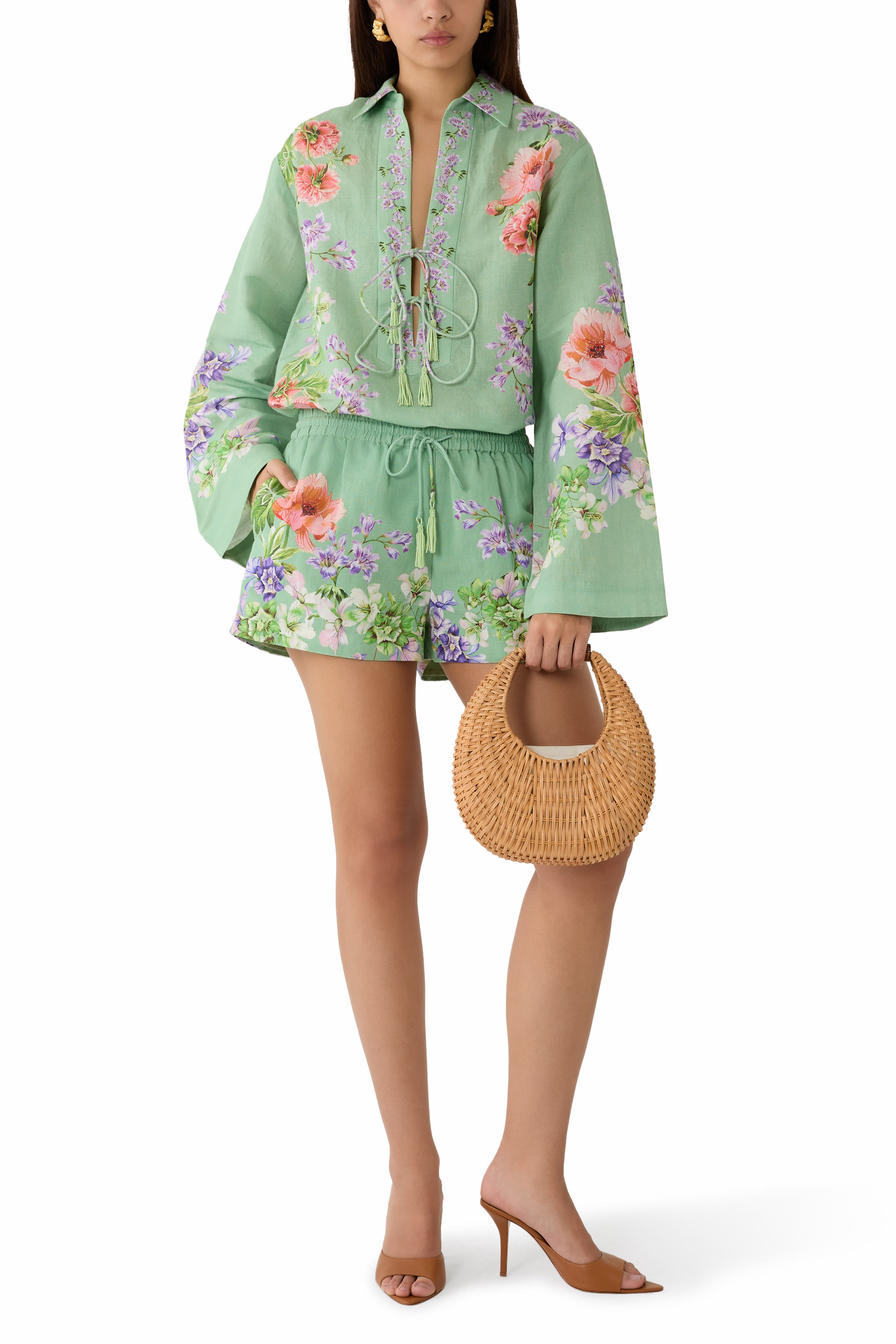 شورت كوف بخصر مطاطي