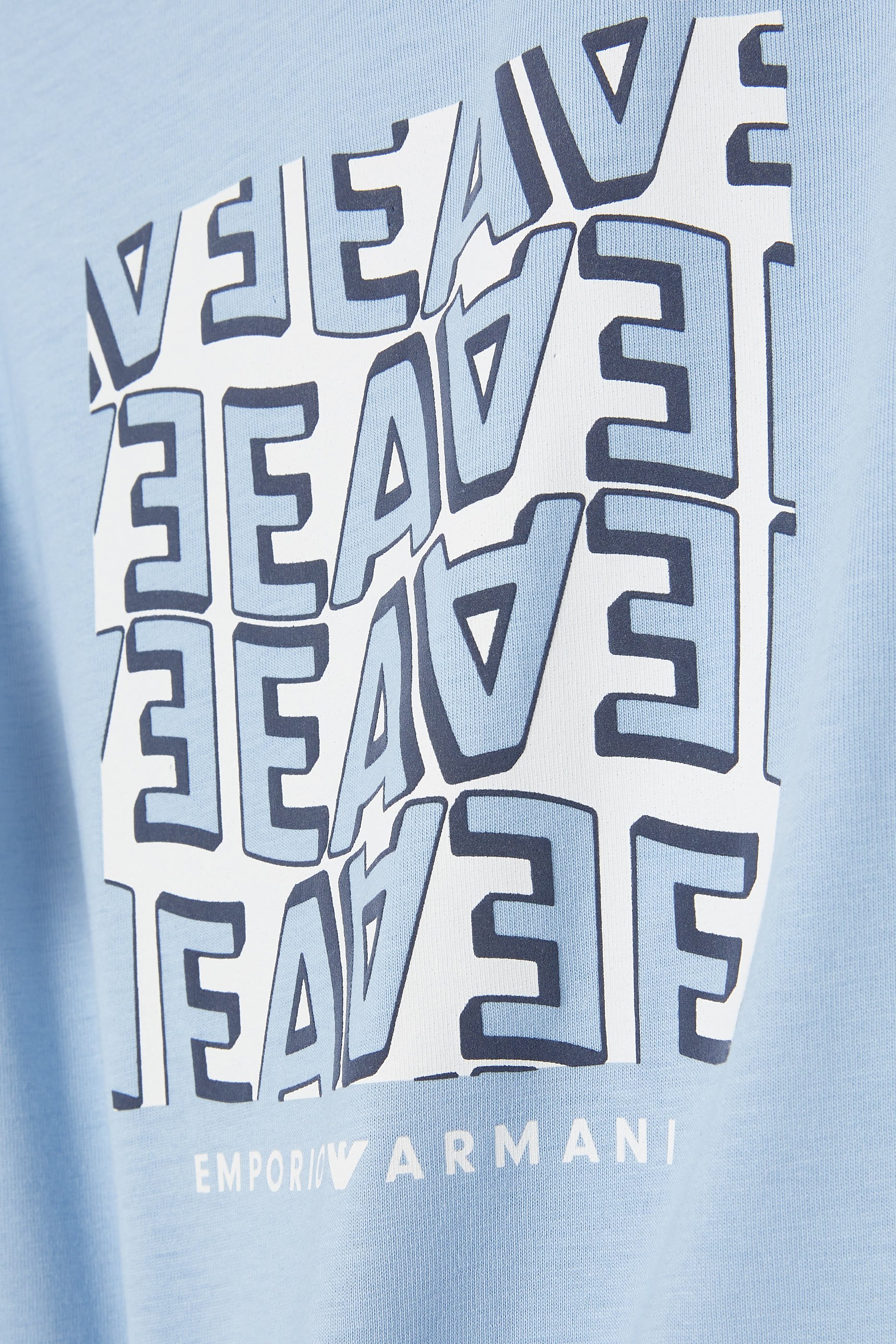 طقم تيشيرت بشعار الماركة، قطعتين للأطفال