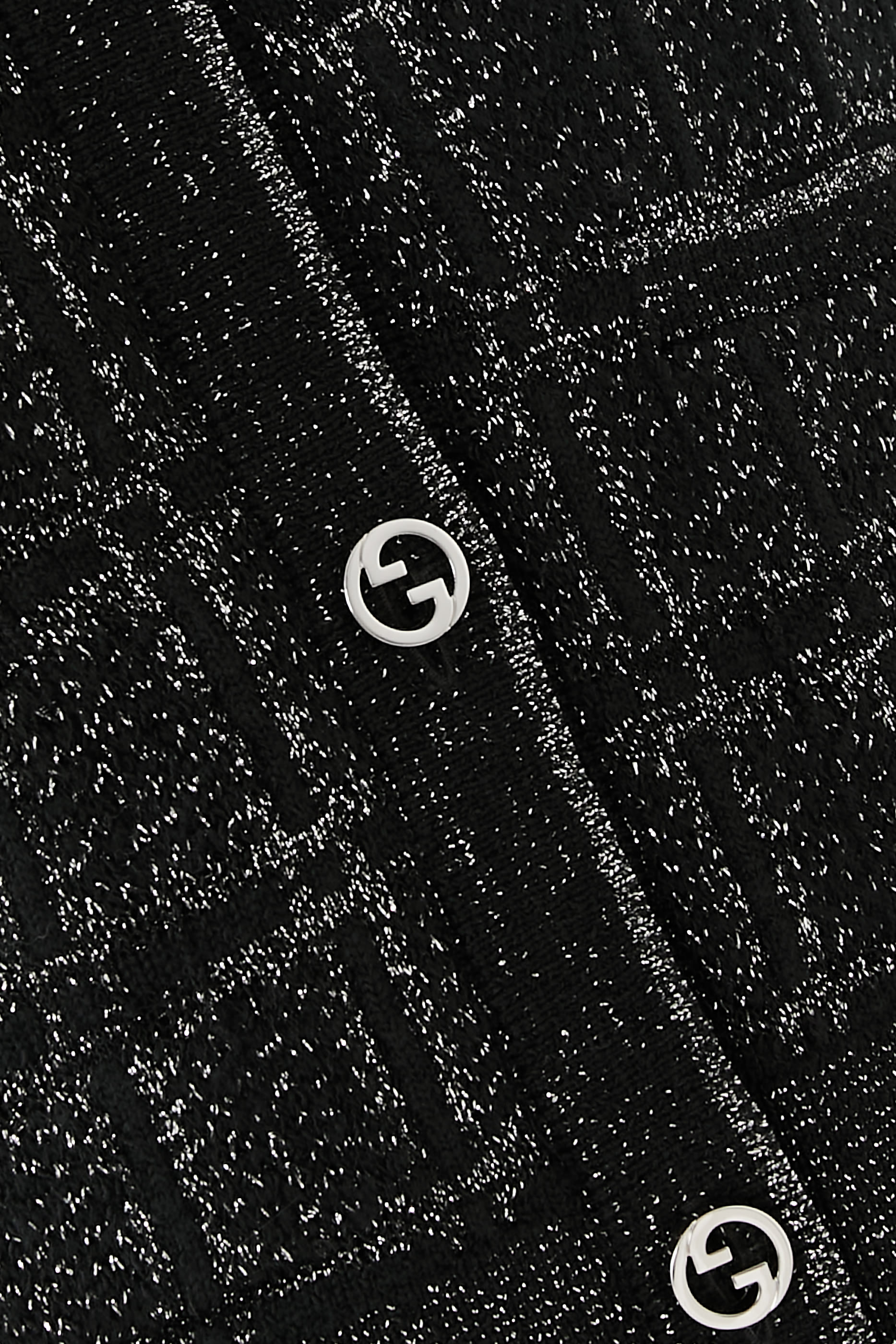 كارديغان بنقشة مربعات جاكار صوف ولاميه