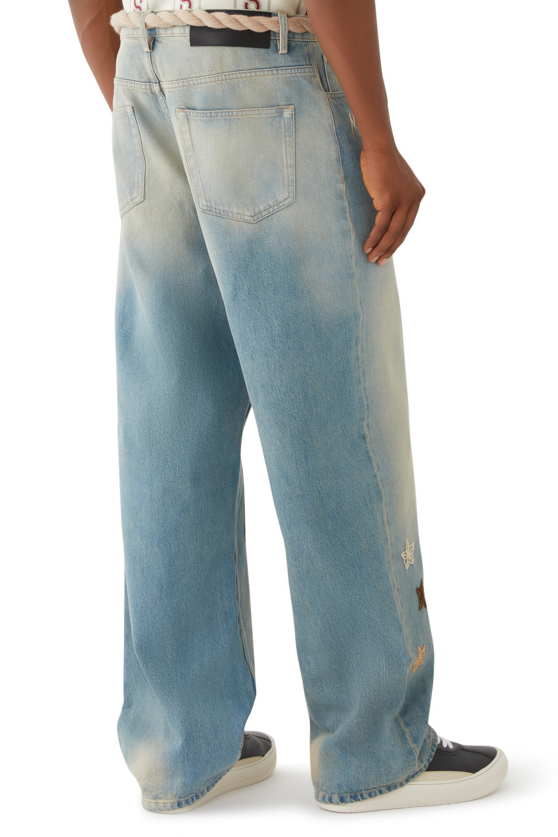 بنطال جينز ميراكل فضفاض