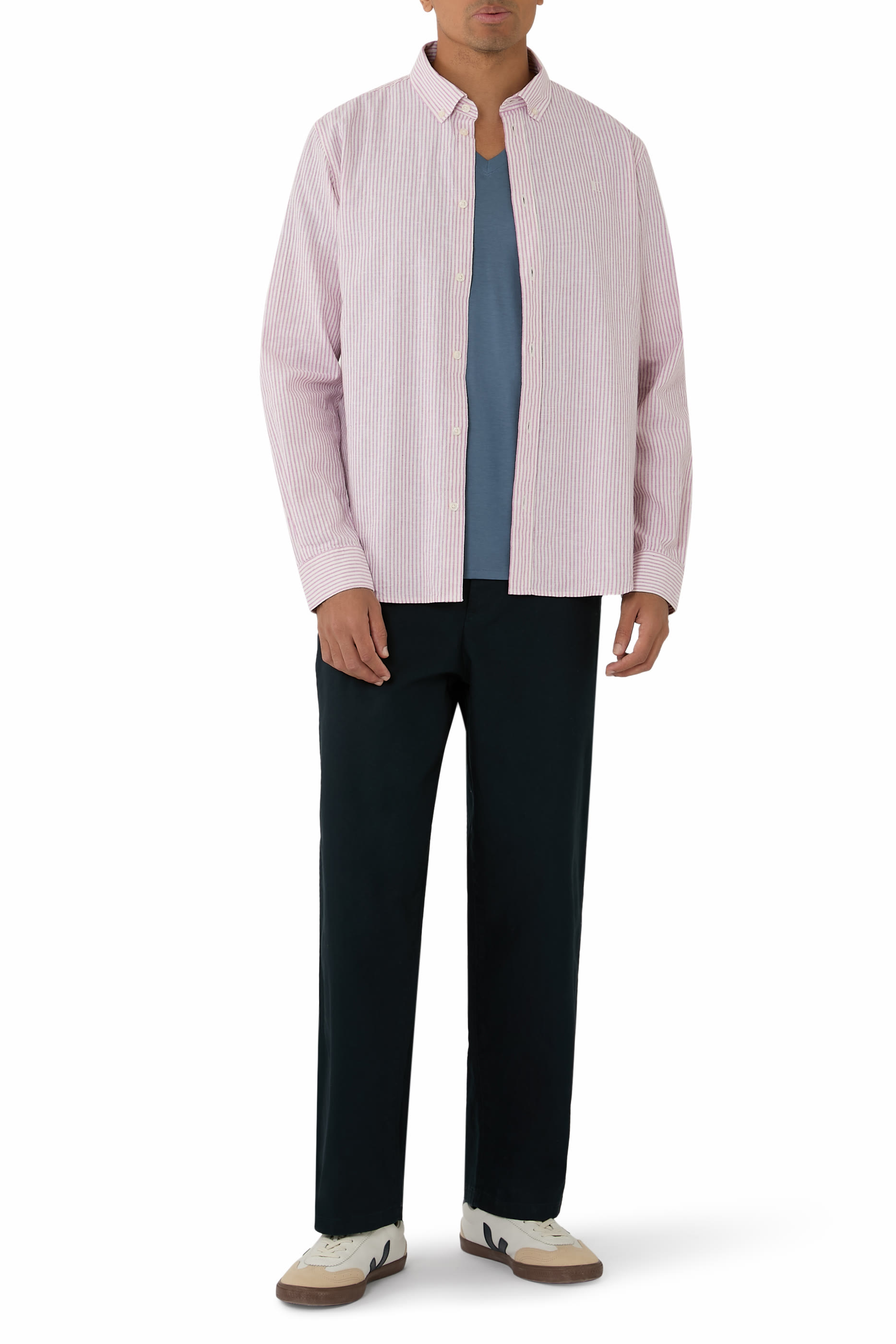 تيشيرت بقصة ضيقة قطن بيما