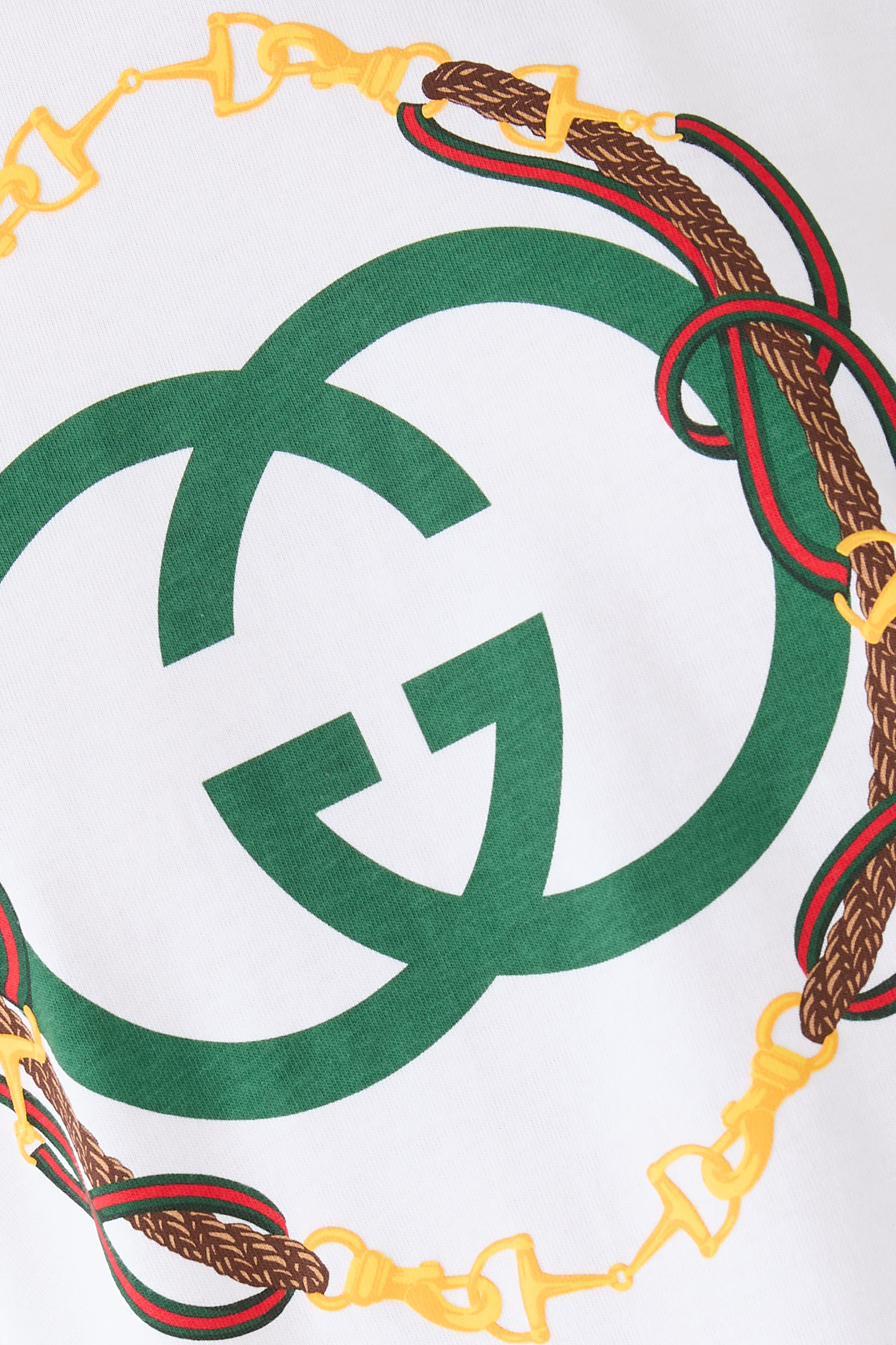 تيشيرت بنقشة قطن جيرسيه