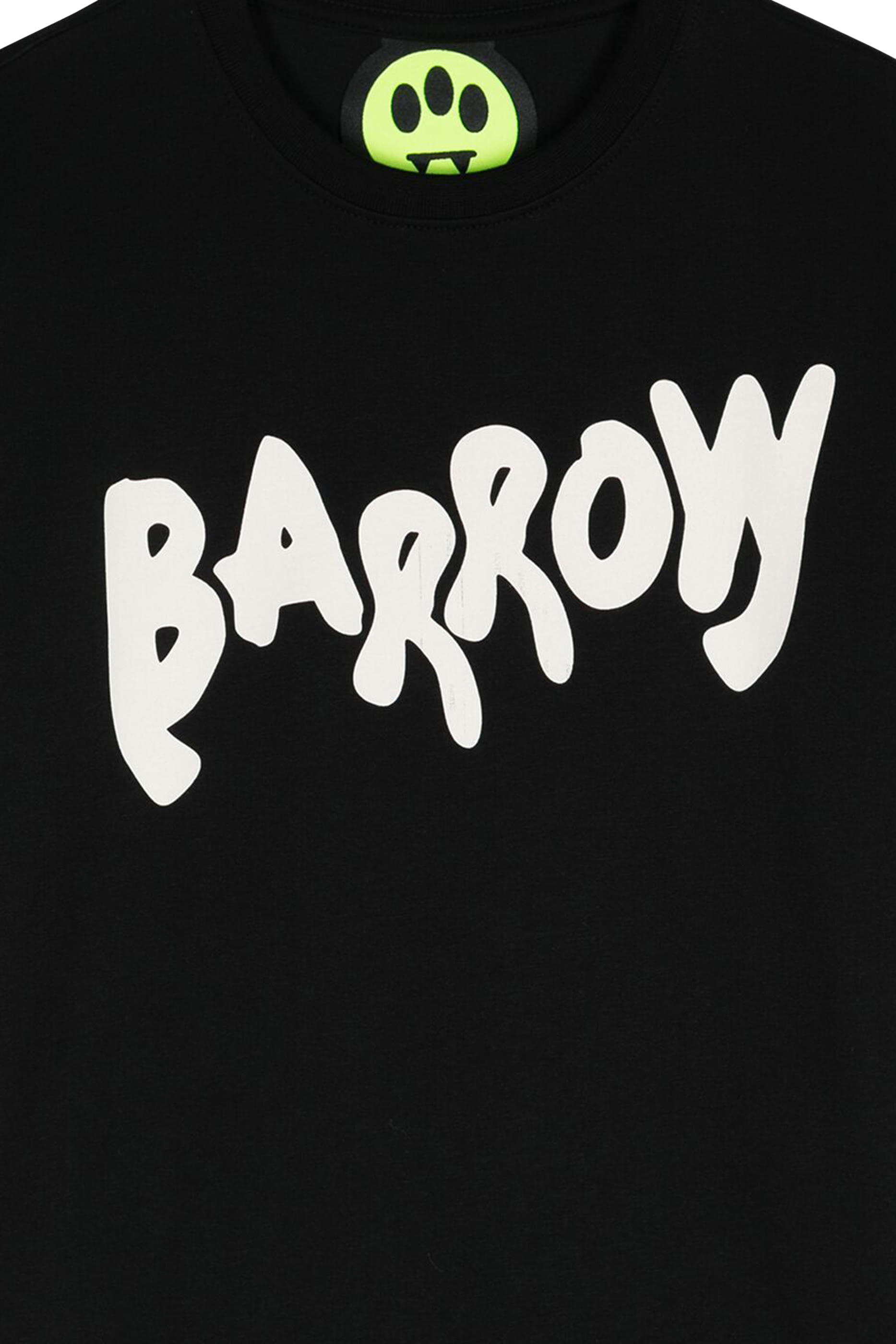 تيشيرت بشريط شعار الماركة للأطفال