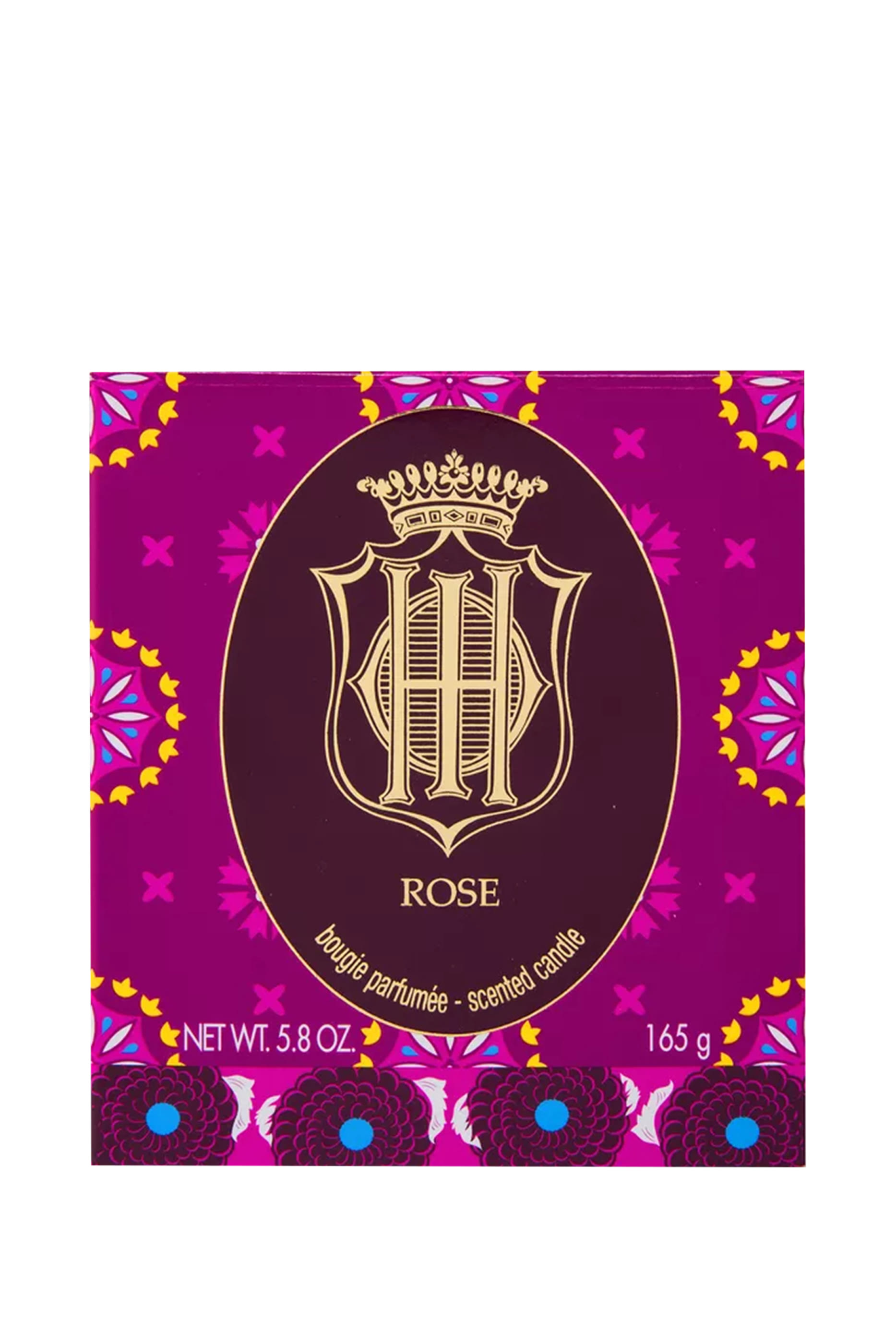 شمعة معطرة في وعاء