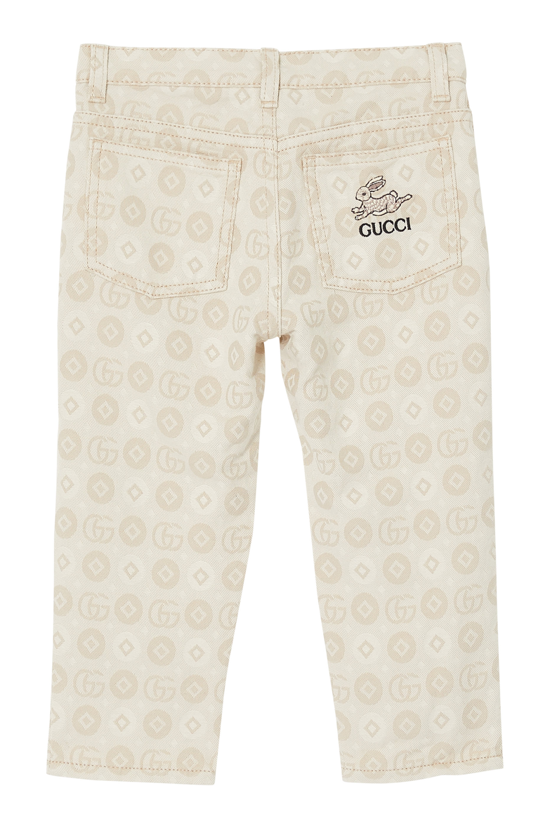 بنطال جينز بشعار GG