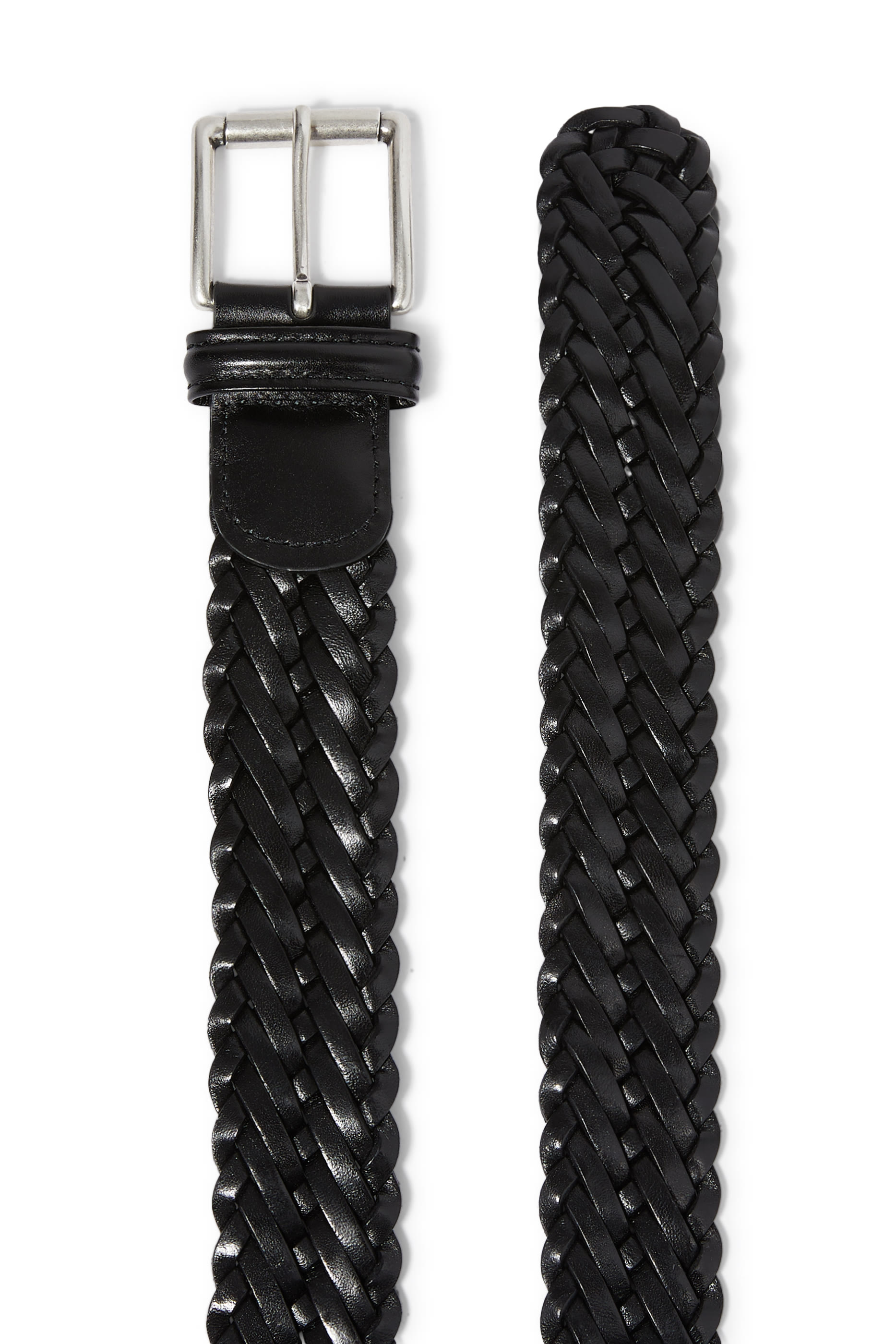 حزام مجدول جلد