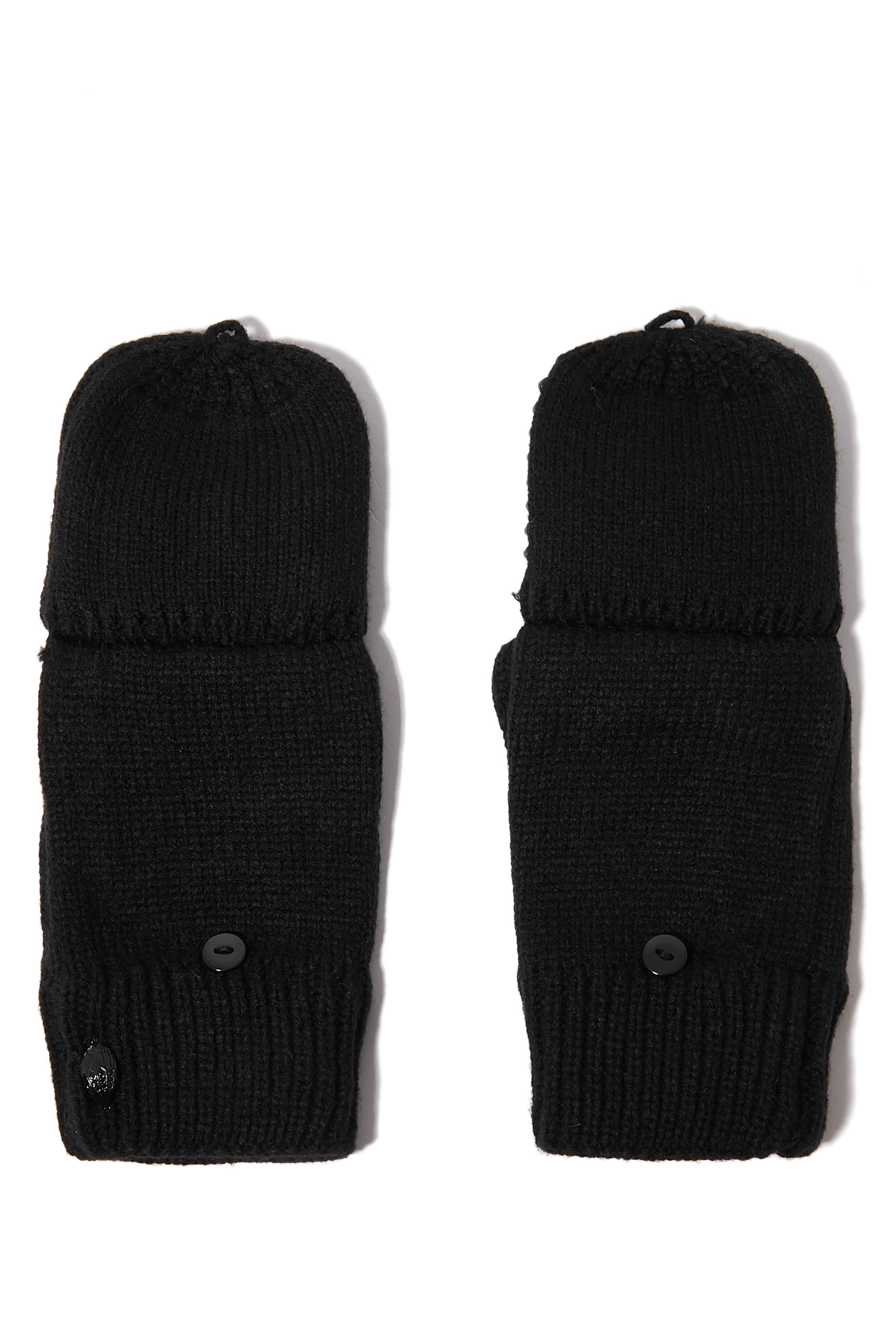 قفازات بالكريستال وشعار الماركة